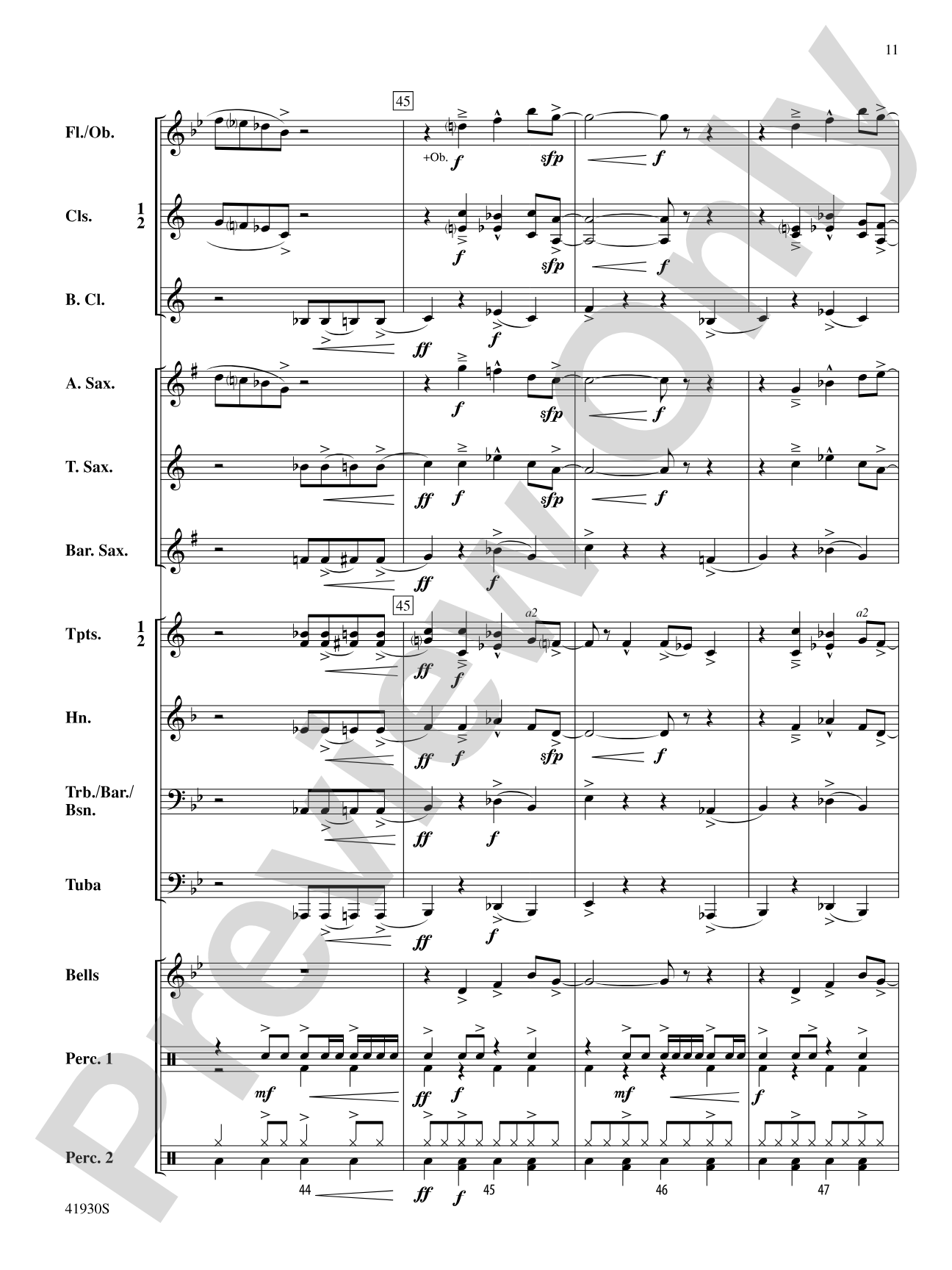 Rock Star: Concert Band Conductor Score & Parts