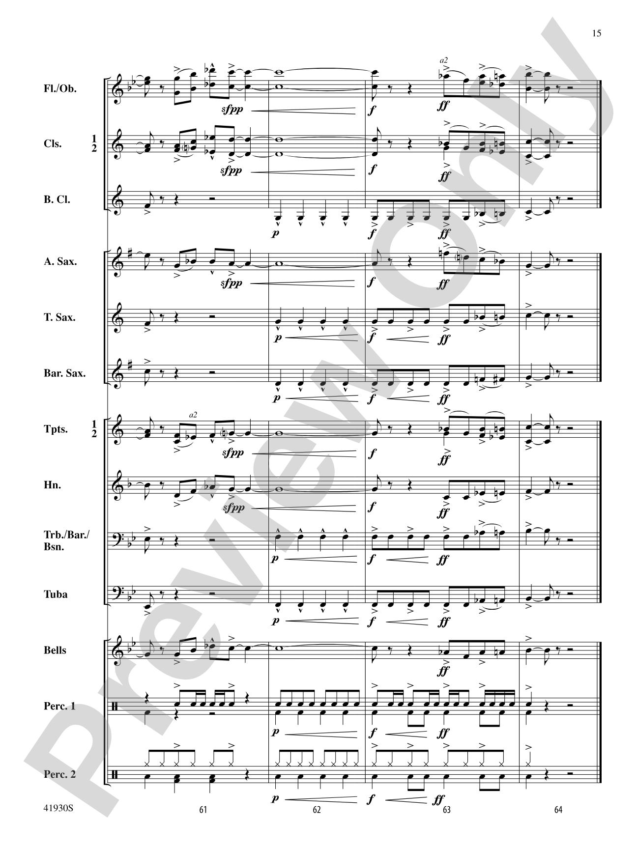 Rock Star: Concert Band Conductor Score & Parts