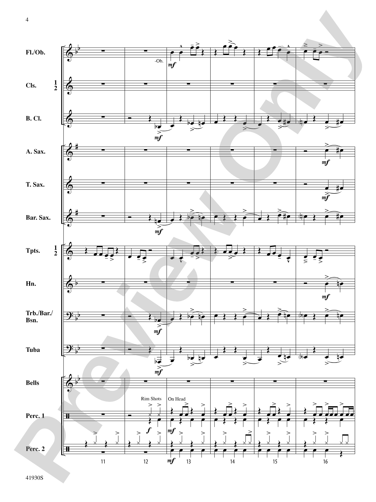 Rock Star: Concert Band Conductor Score & Parts