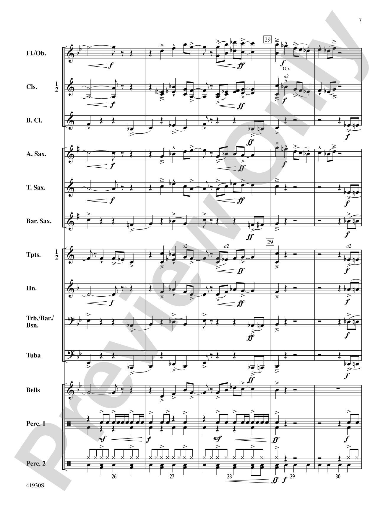 Rock Star: Concert Band Conductor Score & Parts