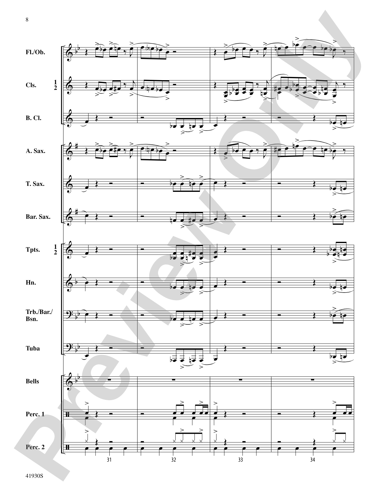Rock Star: Concert Band Conductor Score & Parts