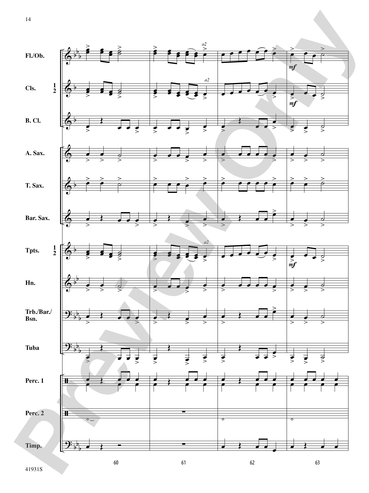 Sandstorm!: Concert Band Conductor Score & Parts