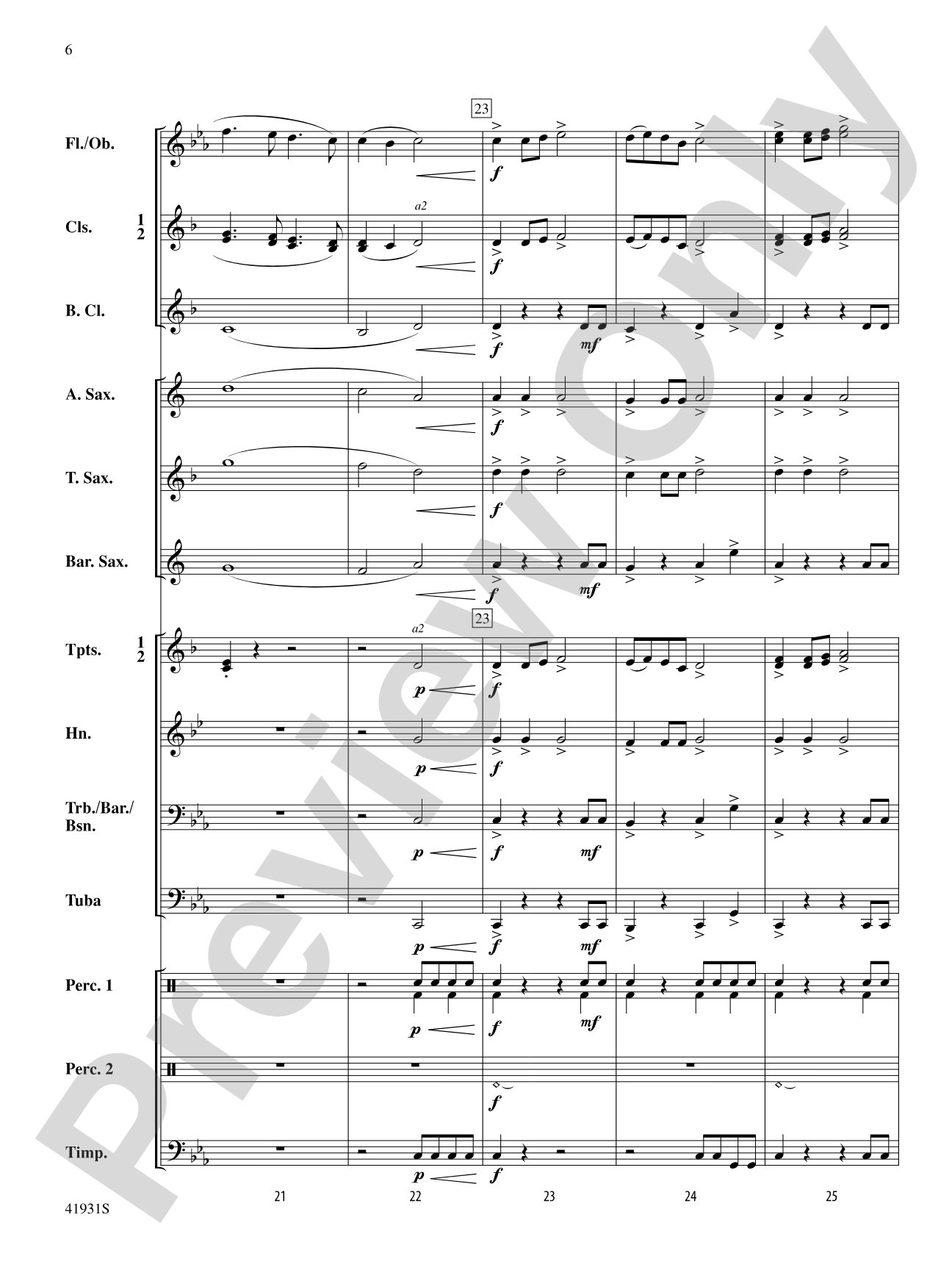Sandstorm!: Concert Band Conductor Score & Parts