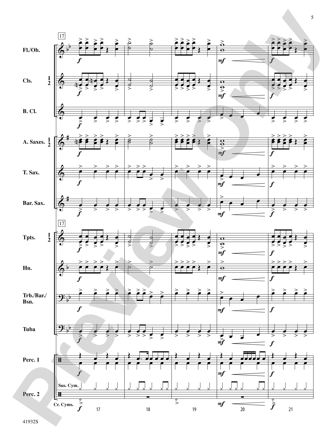 Ramp It Up: Concert Band Conductor Score & Parts