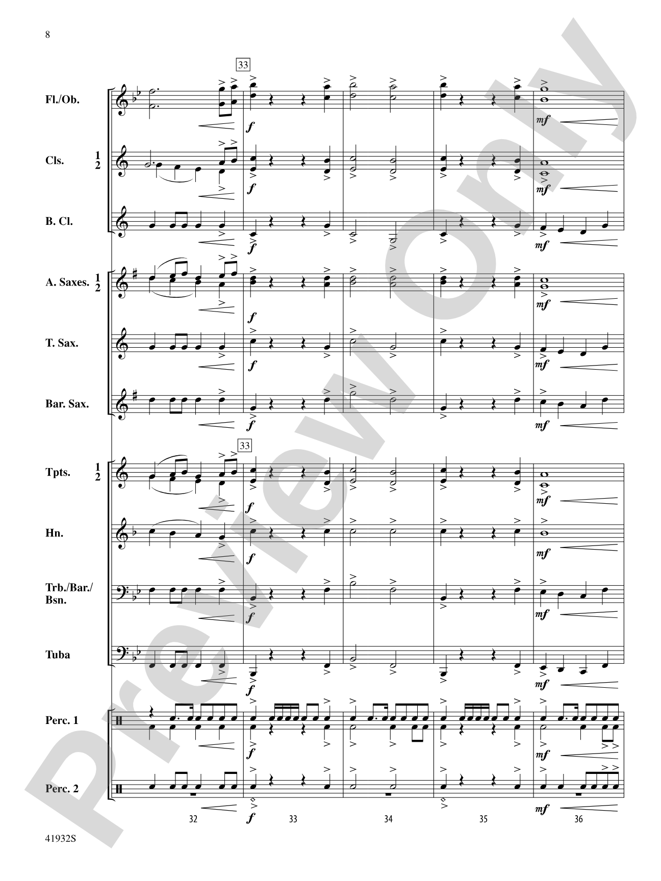 Ramp It Up: Concert Band Conductor Score & Parts