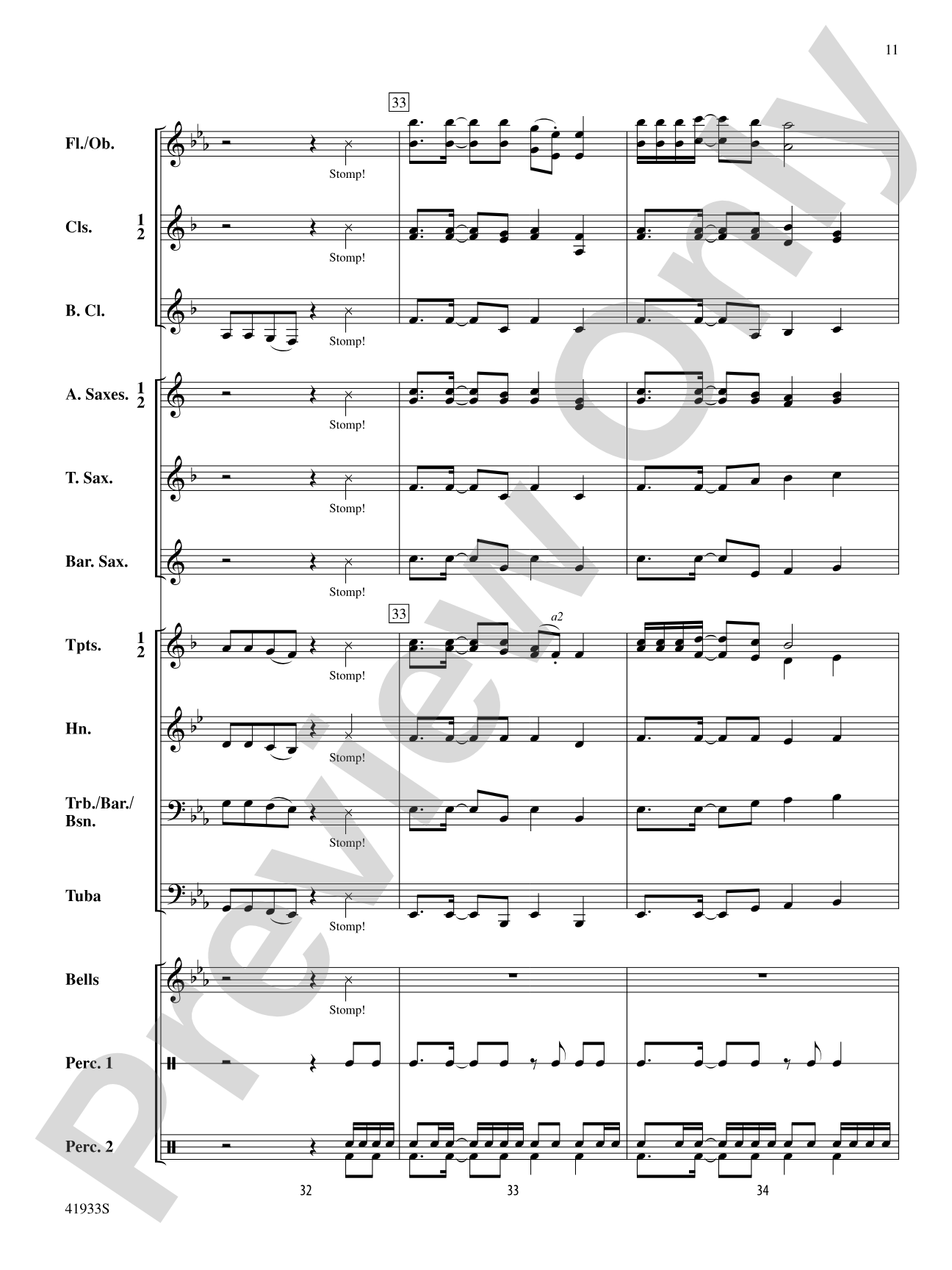 African Alleluia: Concert Band Conductor Score & Parts