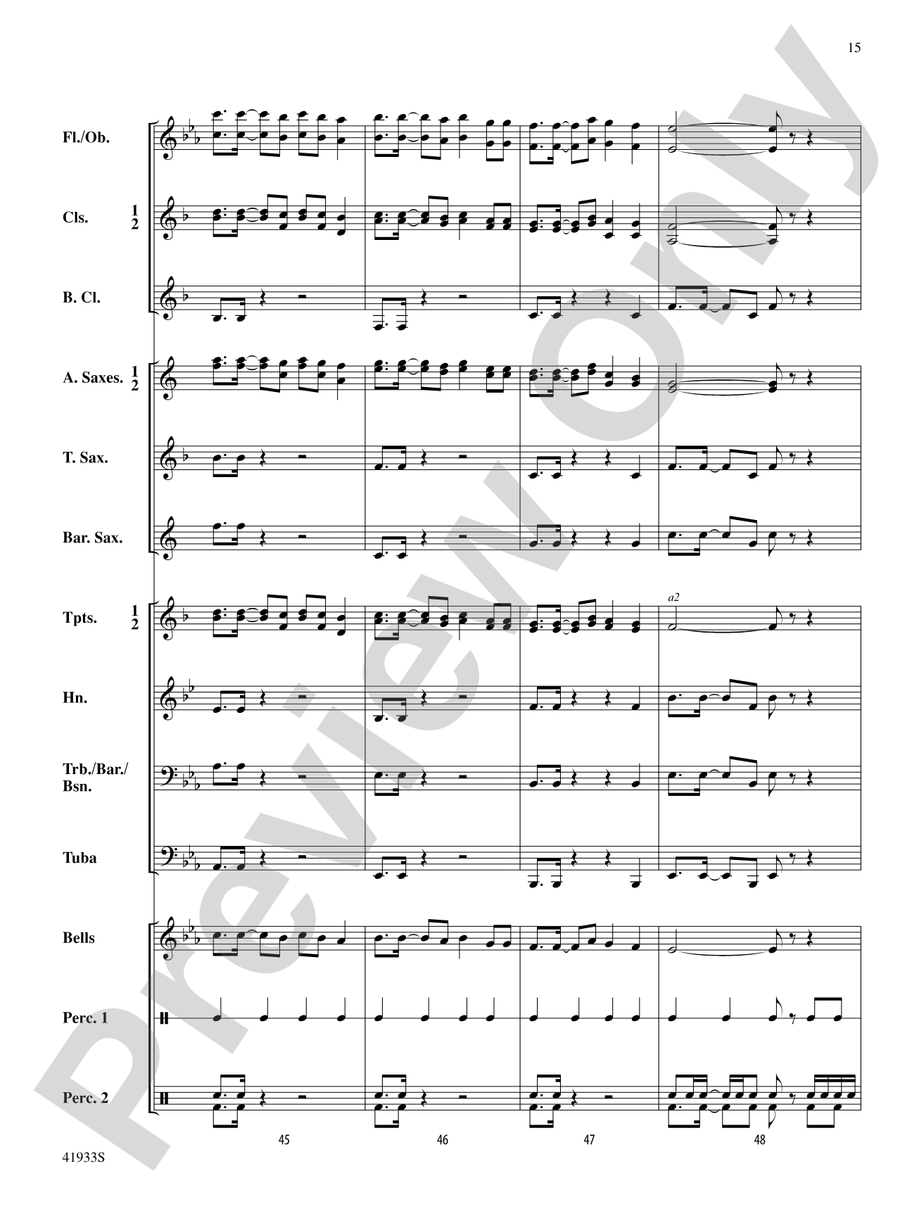 African Alleluia: Concert Band Conductor Score & Parts