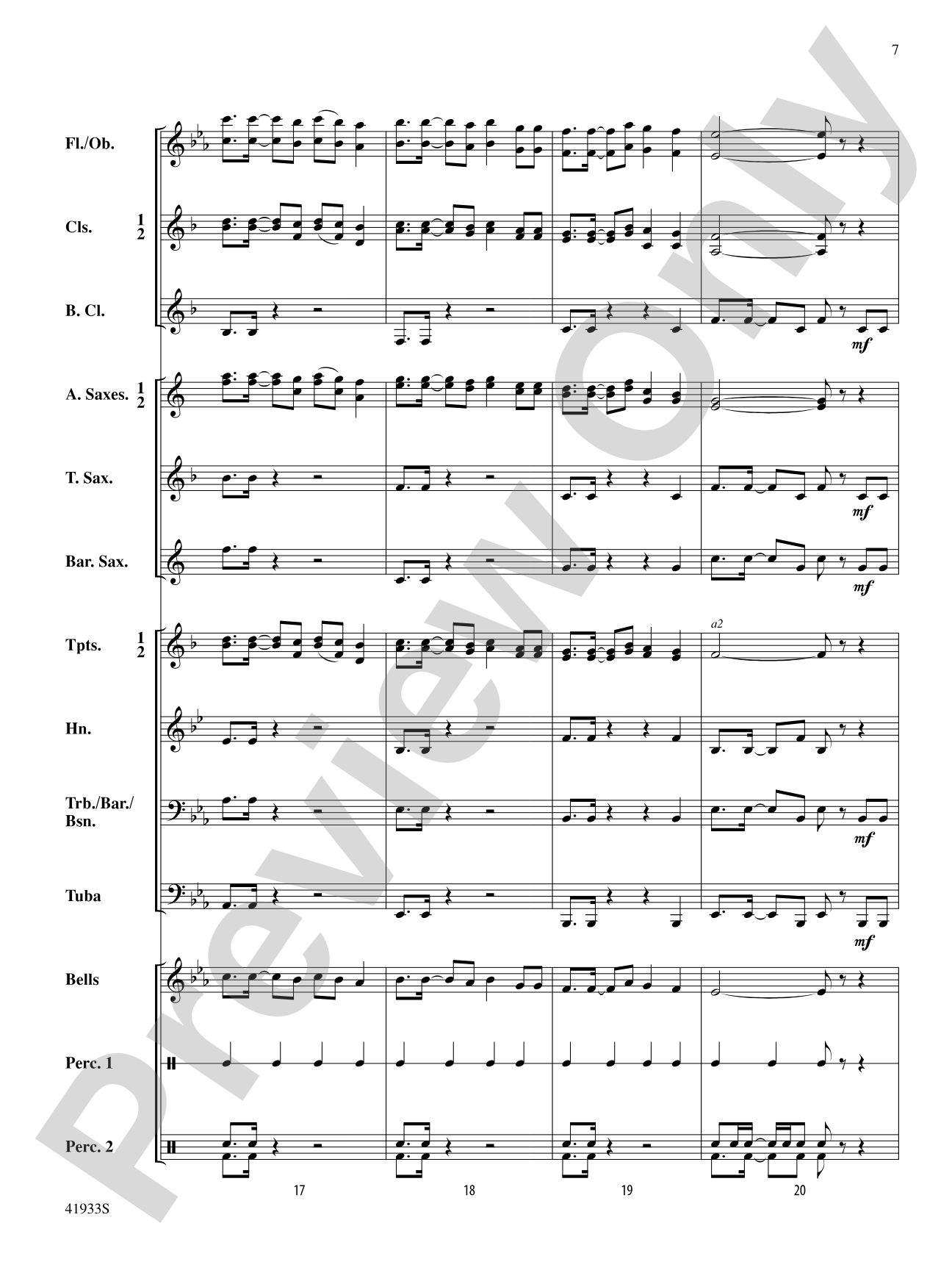 African Alleluia: Concert Band Conductor Score & Parts