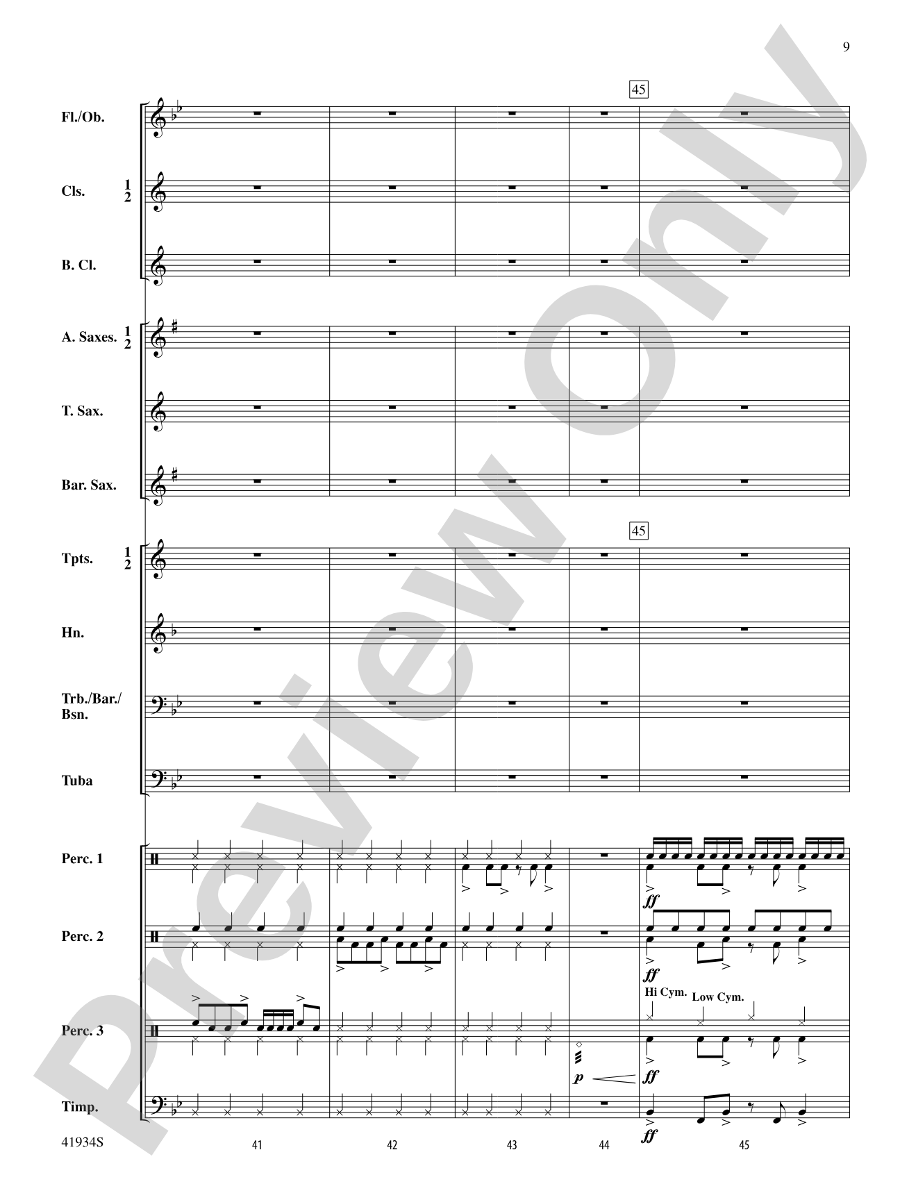 Little Drummer Dudes!: Concert Band Conductor Score & Parts