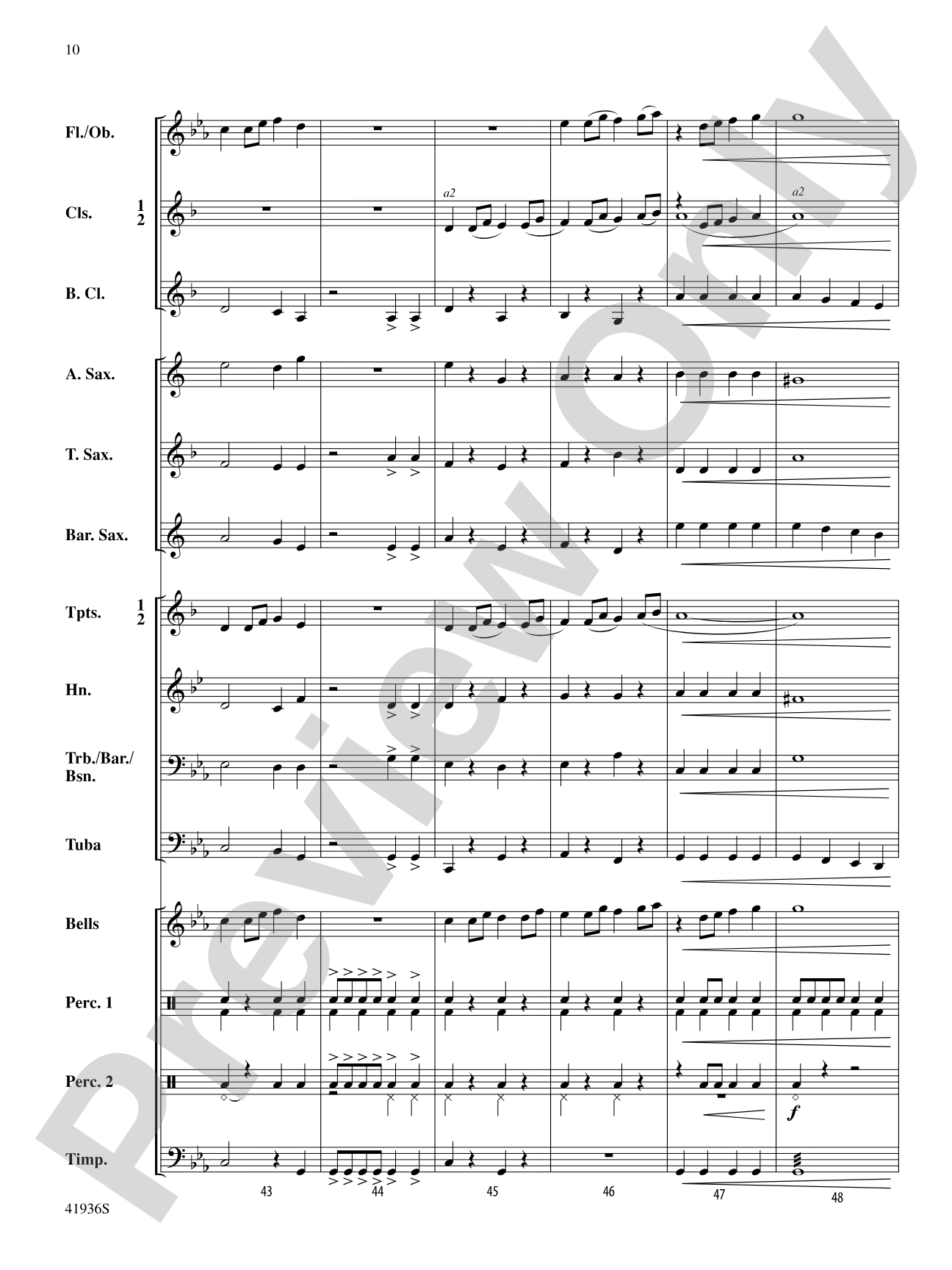 Shadowlands: Concert Band Conductor Score & Parts