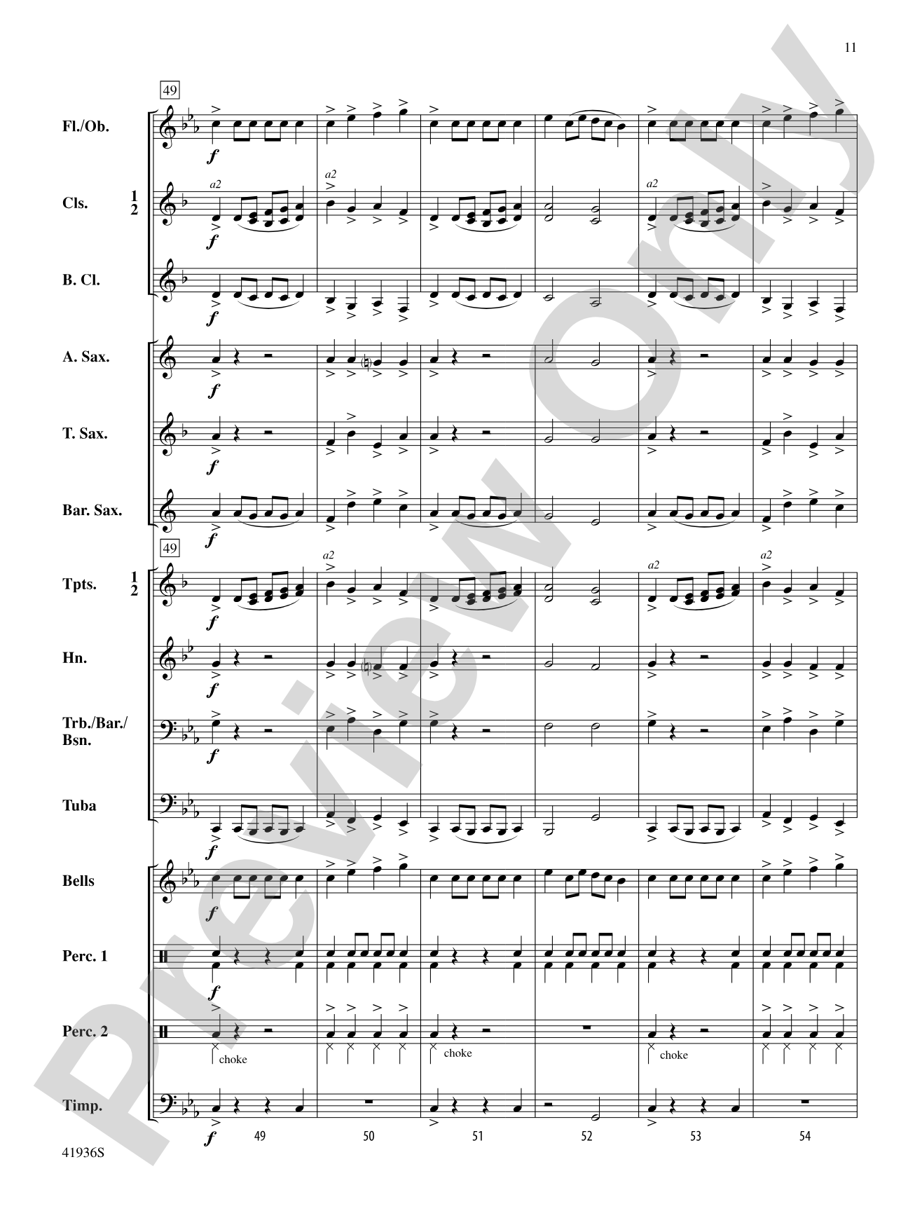 Shadowlands: Concert Band Conductor Score & Parts