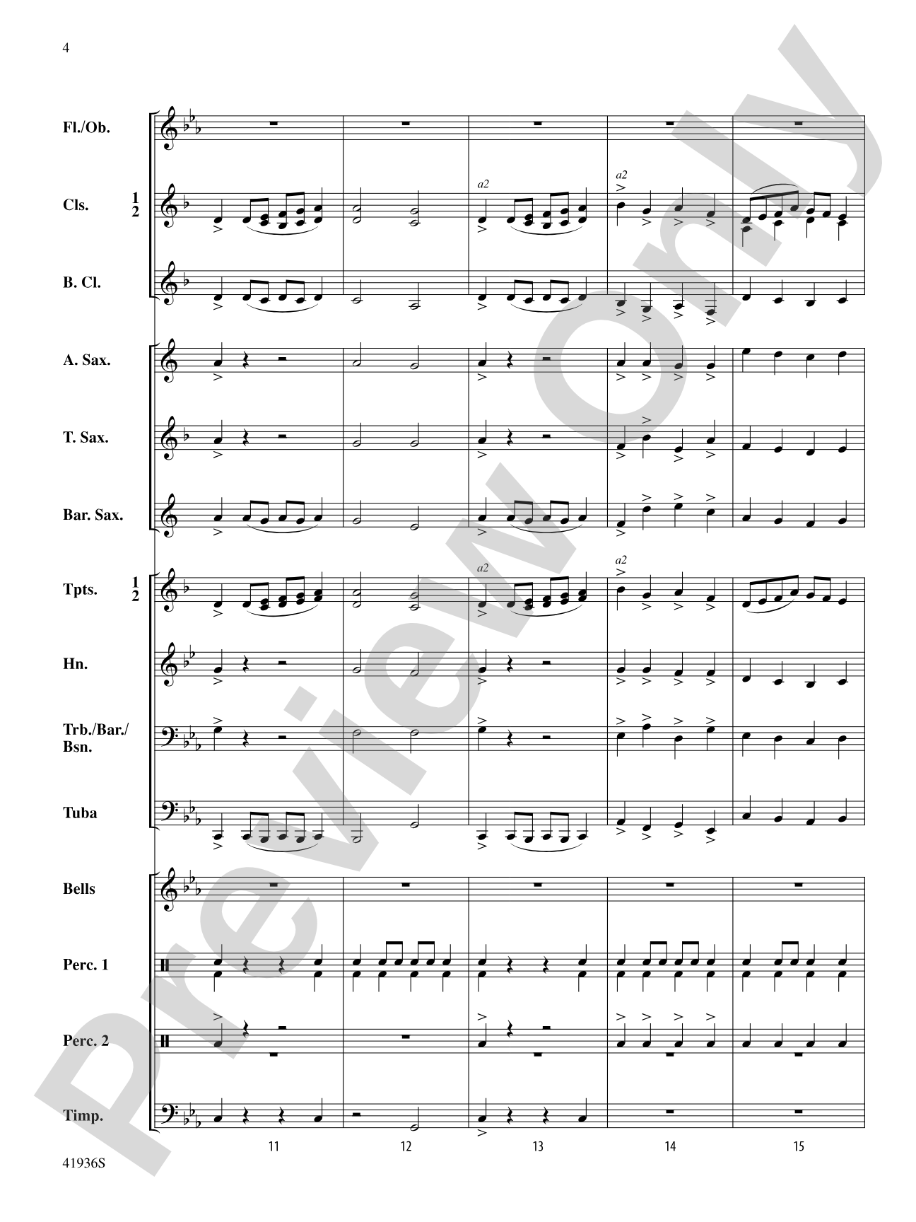 Shadowlands: Concert Band Conductor Score & Parts