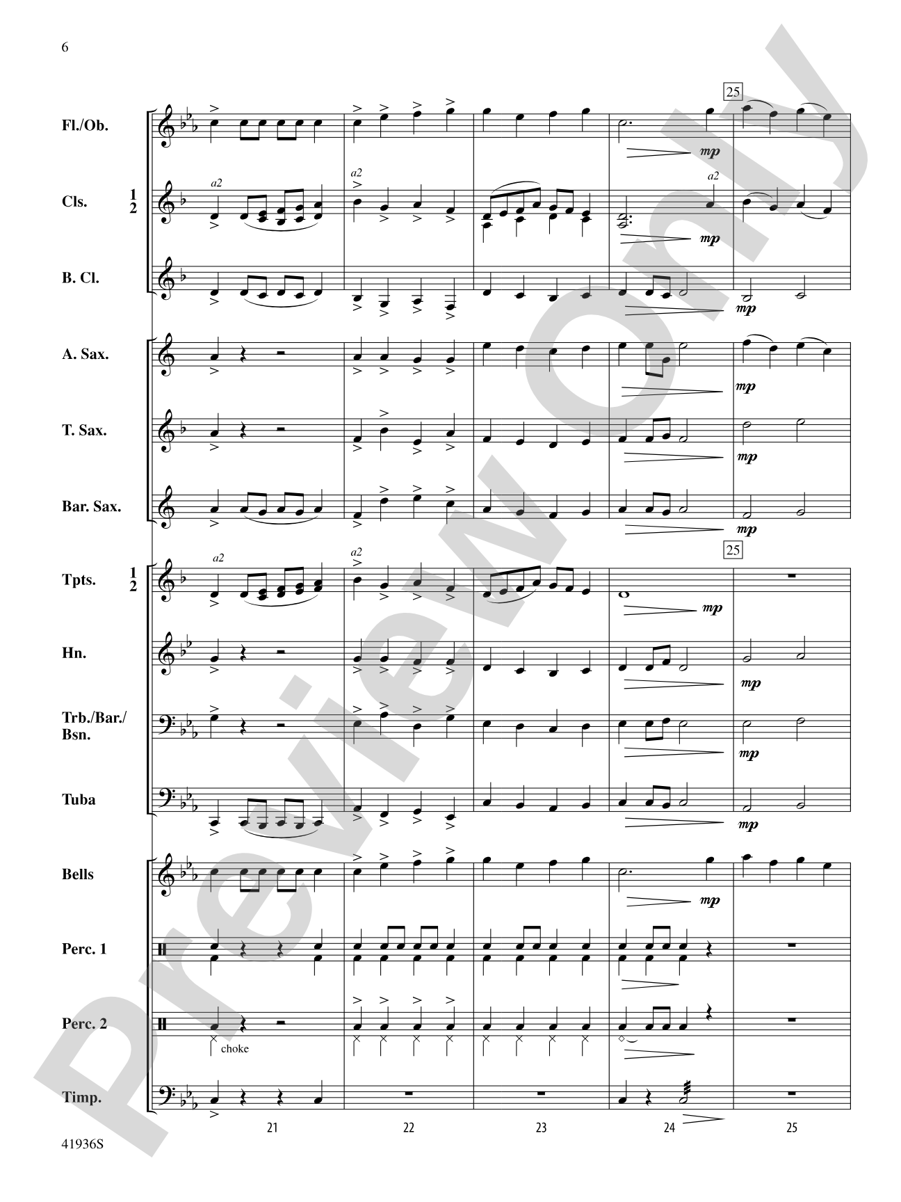 Shadowlands: Concert Band Conductor Score & Parts