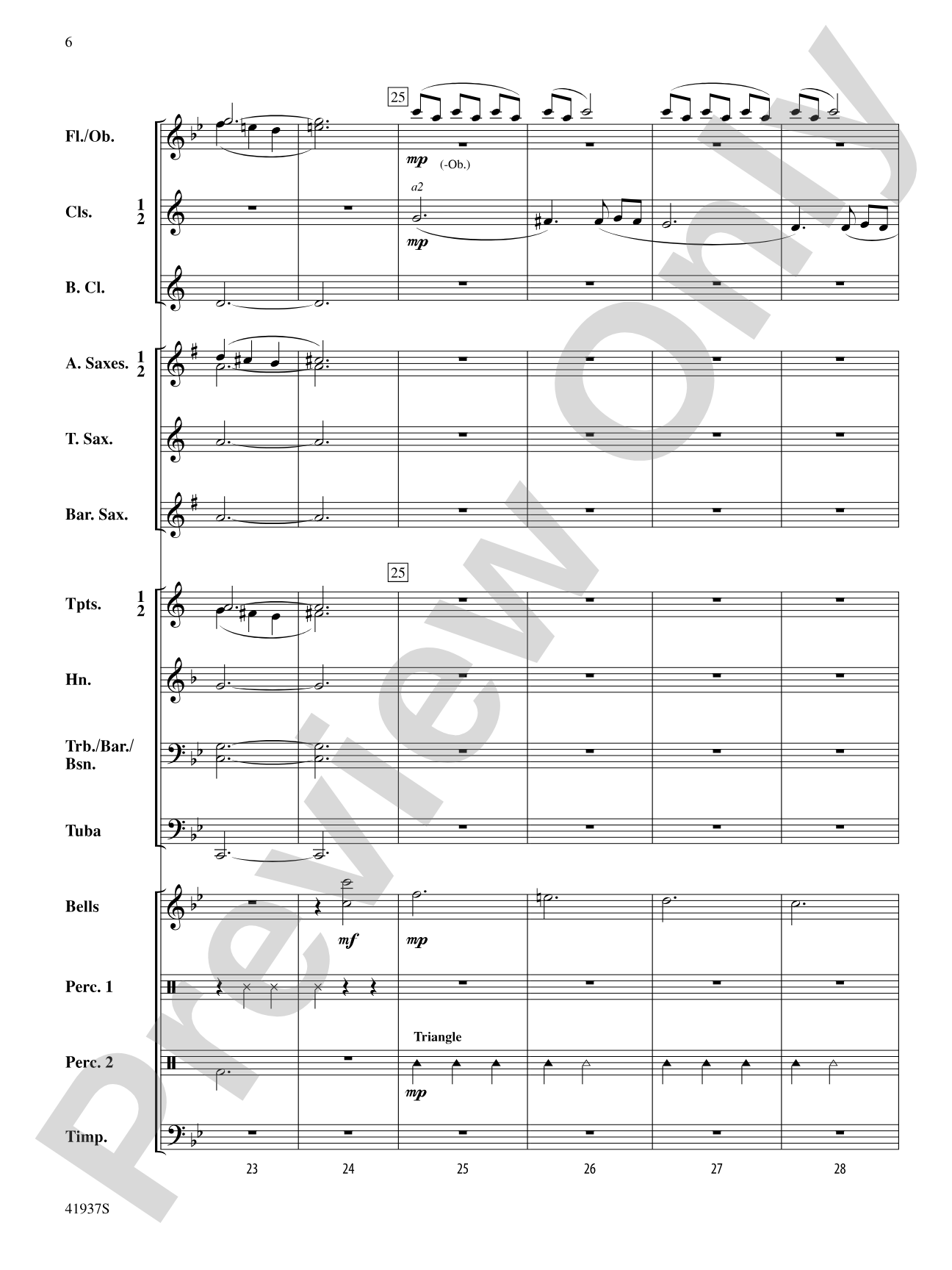 Canticulum: Concert Band Conductor Score & Parts