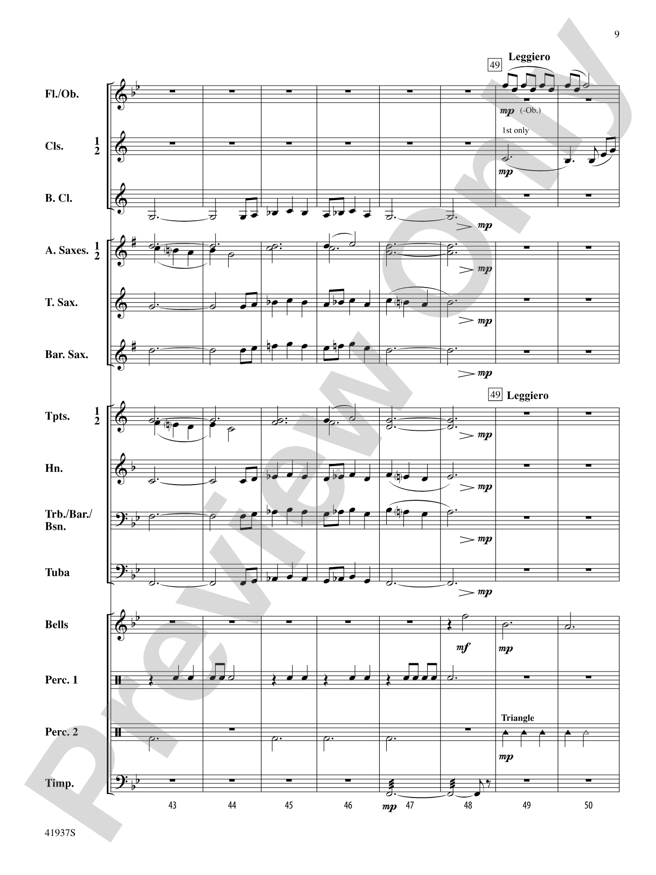 Canticulum: Concert Band Conductor Score & Parts