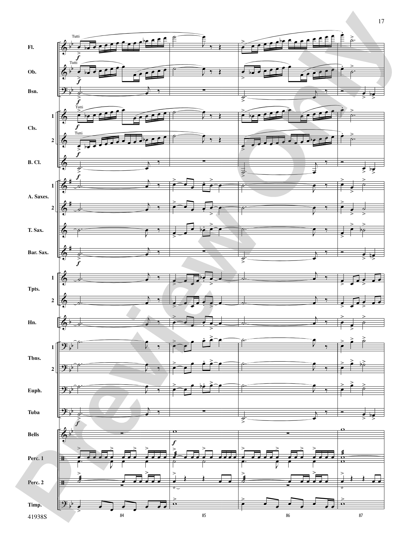 Melody Park: Concert Band Conductor Score & Parts