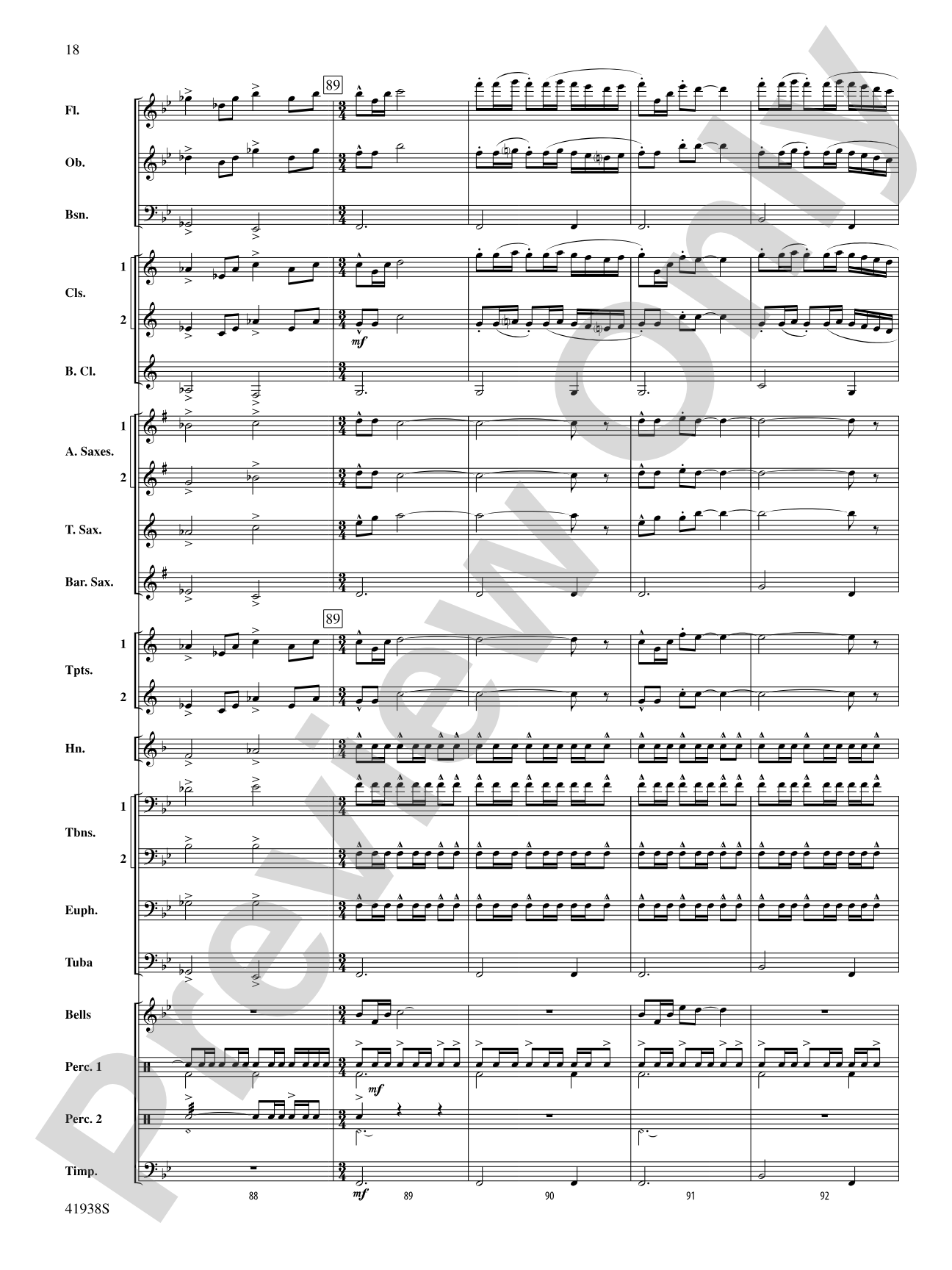 Melody Park: Concert Band Conductor Score & Parts