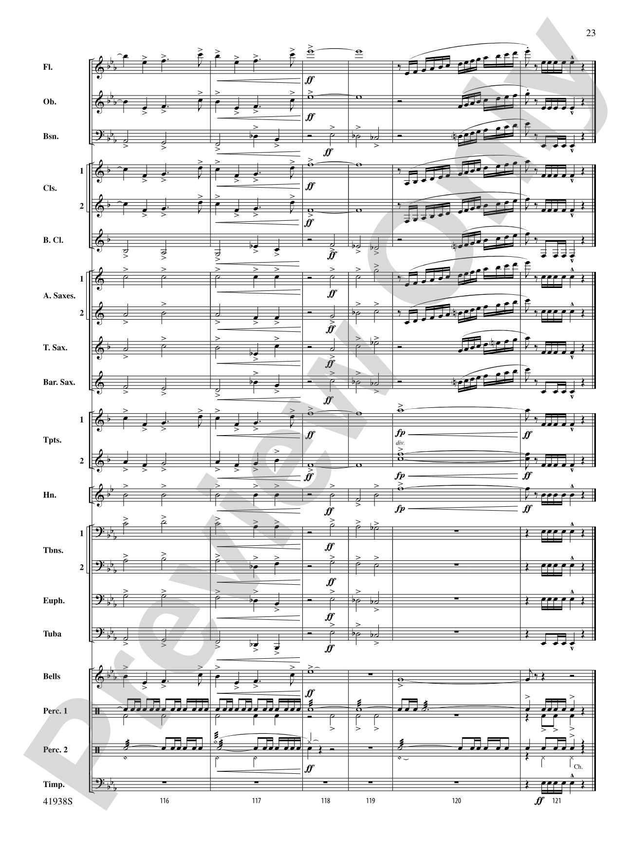 Melody Park: Concert Band Conductor Score & Parts