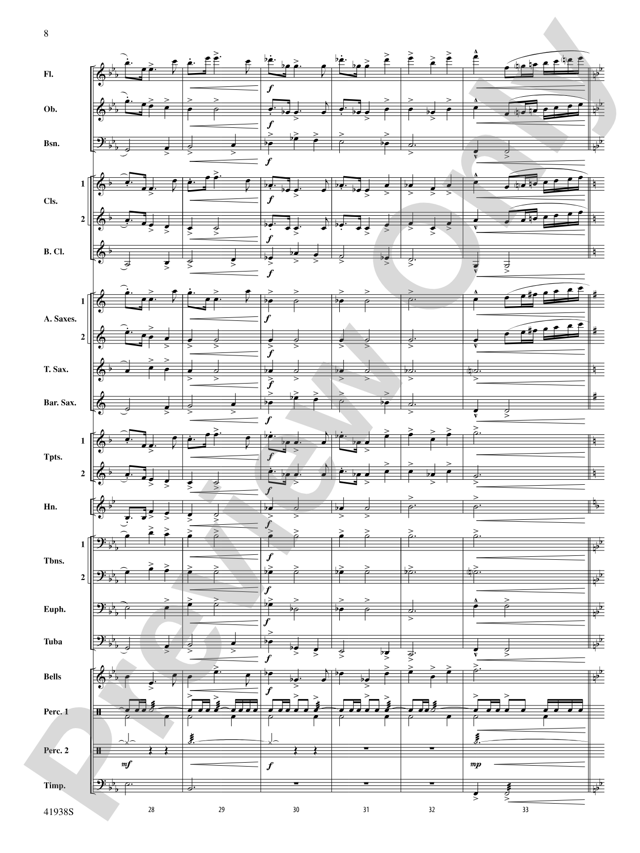 Melody Park: Concert Band Conductor Score & Parts