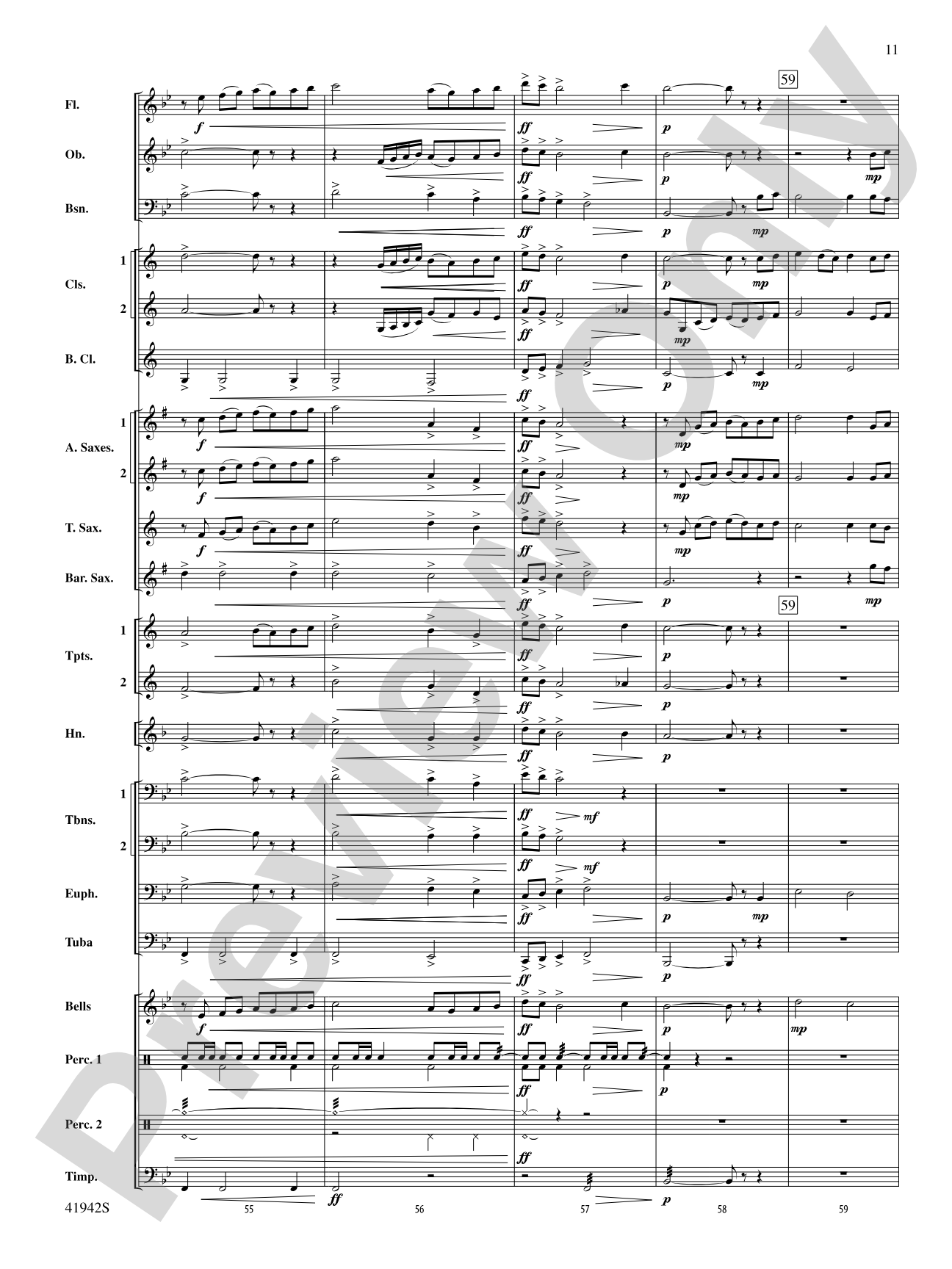 In My Garden: Concert Band Conductor Score & Parts