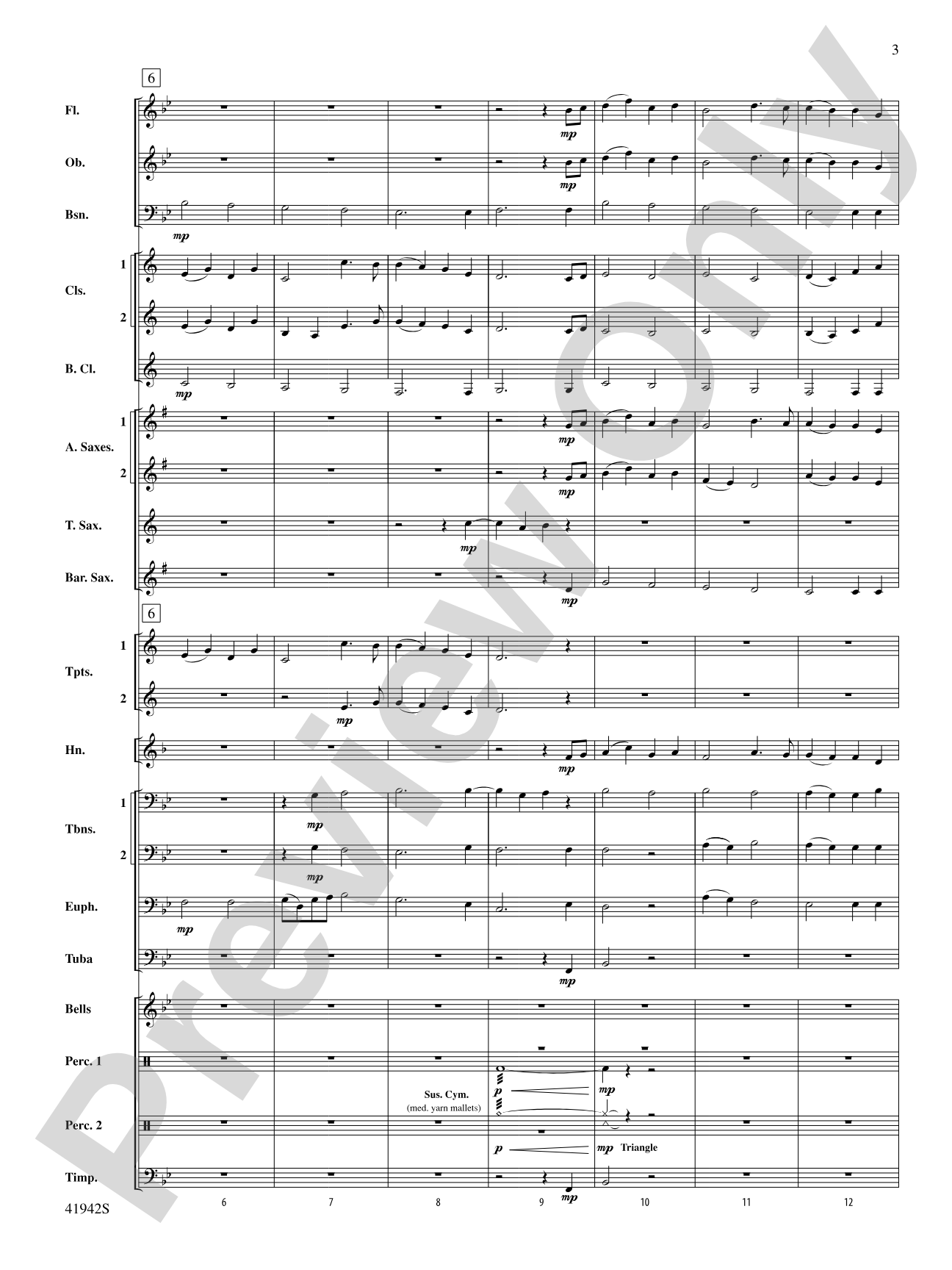 In My Garden: Concert Band Conductor Score & Parts