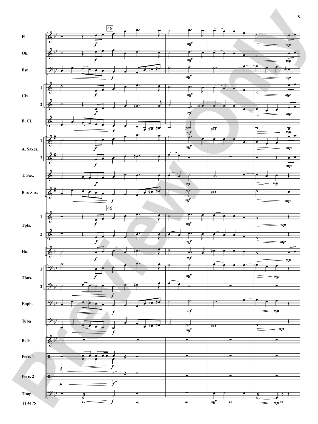 In My Garden: Concert Band Conductor Score & Parts
