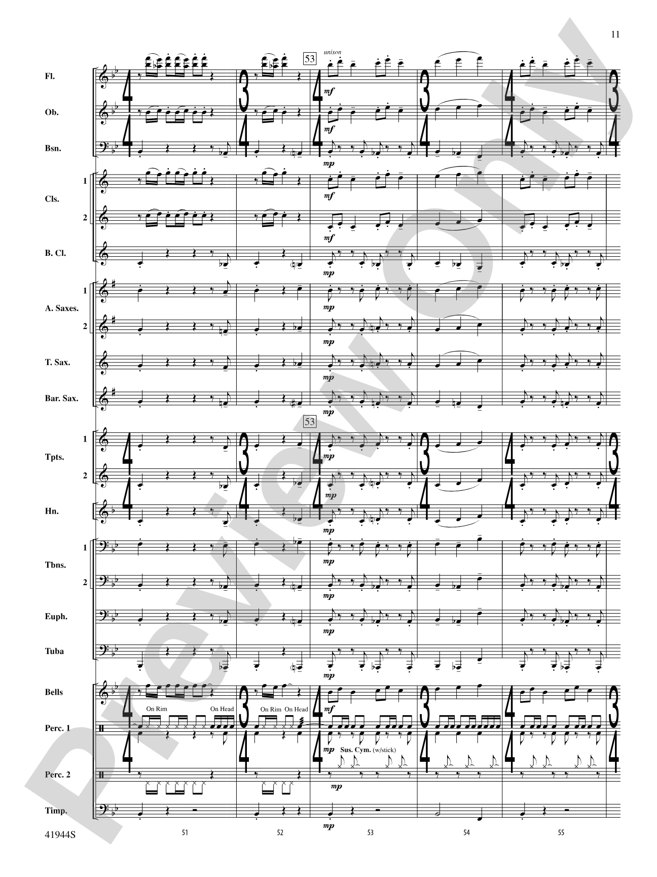 Alternate Time: Concert Band Conductor Score & Parts