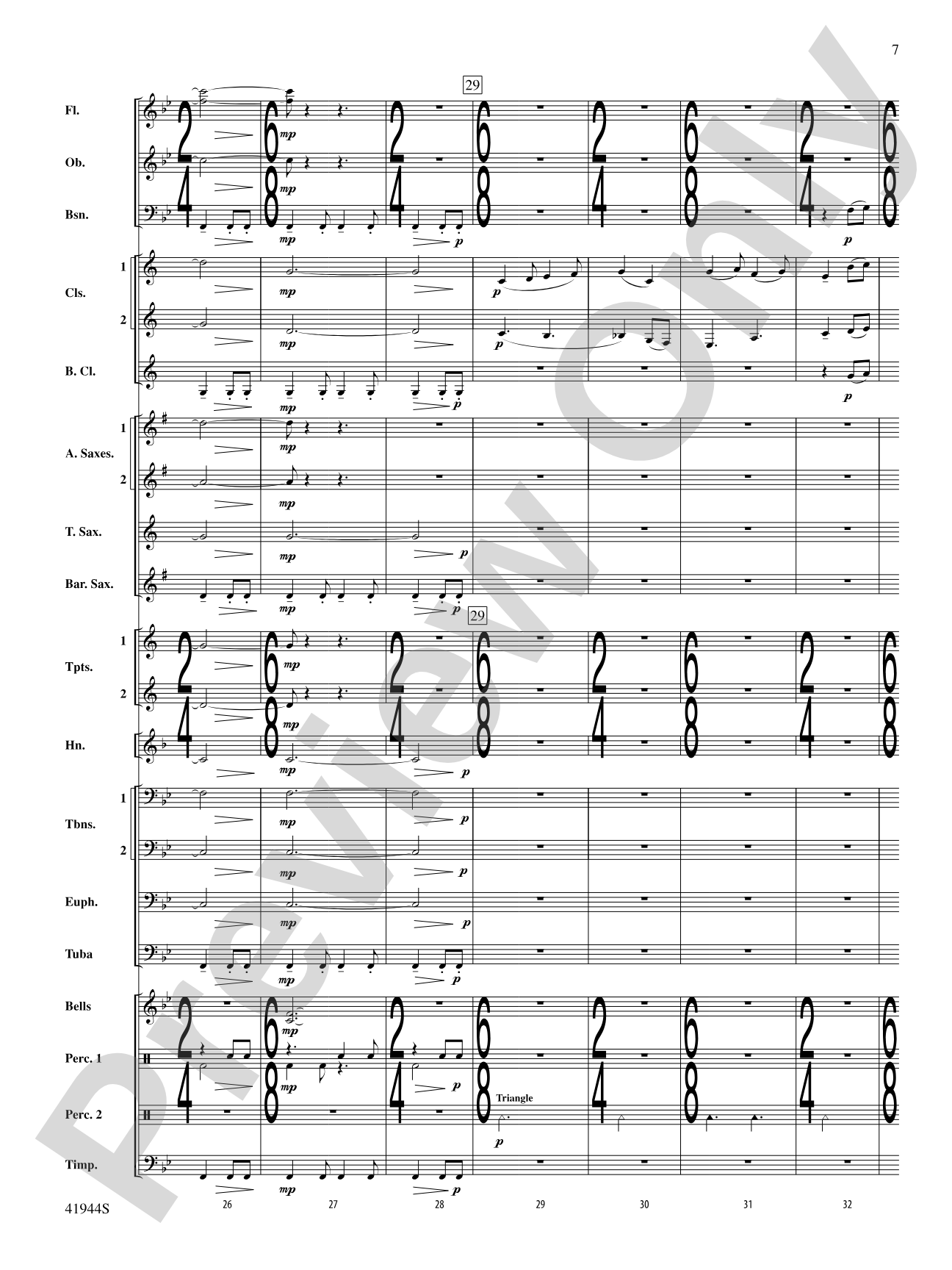 Alternate Time: Concert Band Conductor Score & Parts