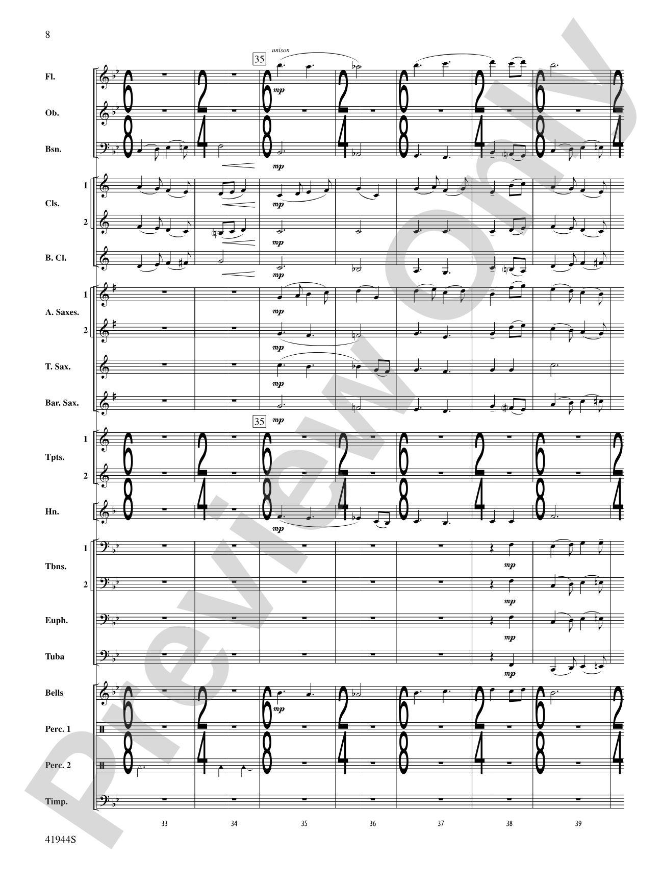 Alternate Time: Concert Band Conductor Score & Parts