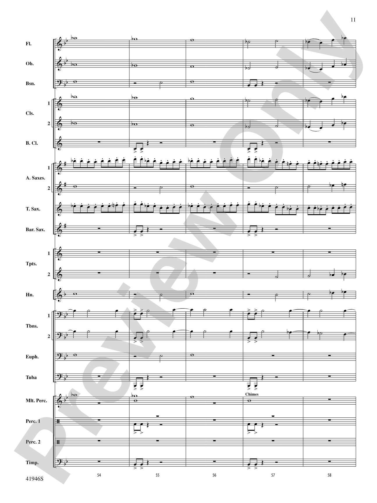Echoes of Eternity: Concert Band Conductor Score & Parts
