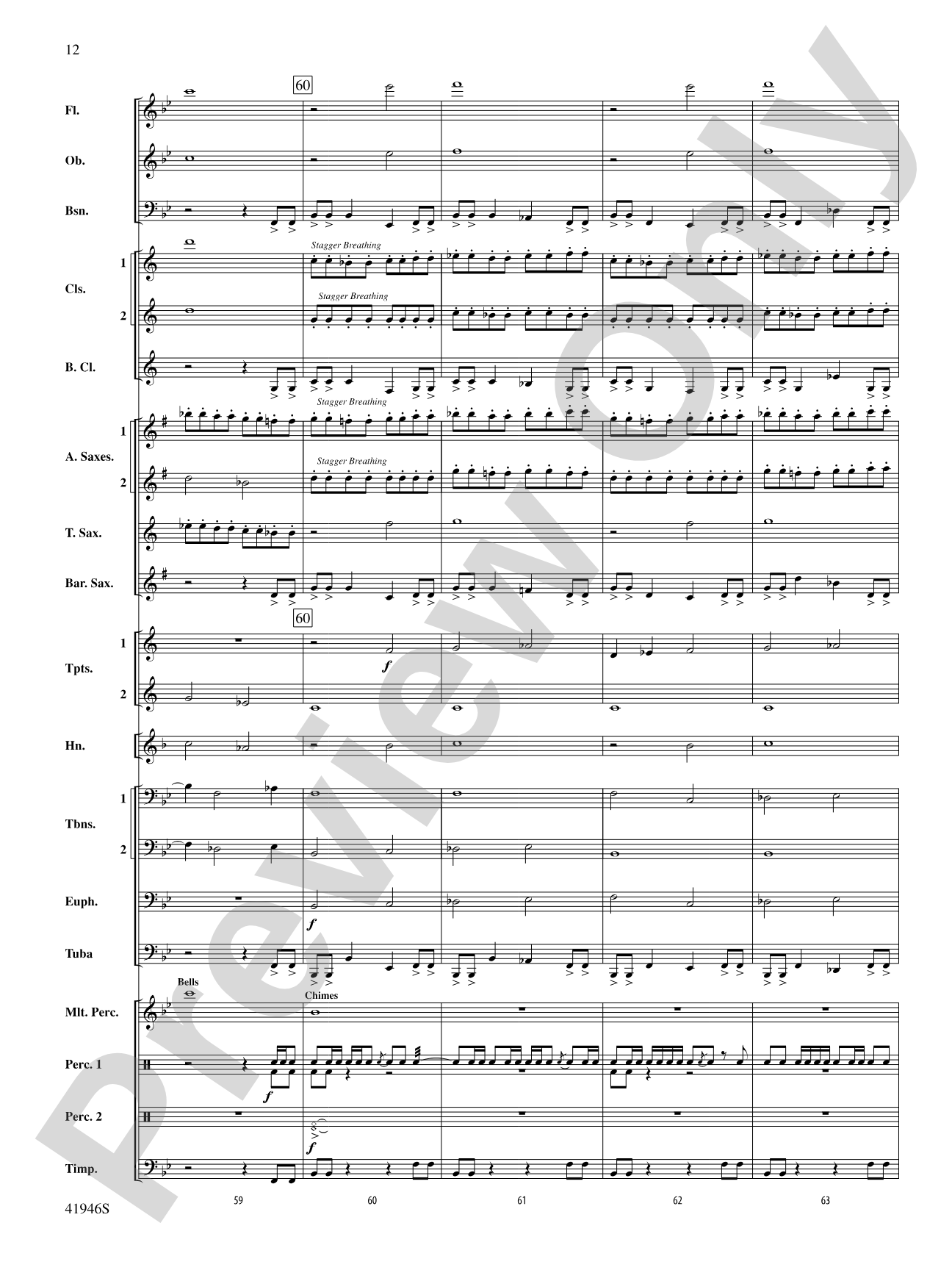 Echoes of Eternity: Concert Band Conductor Score & Parts