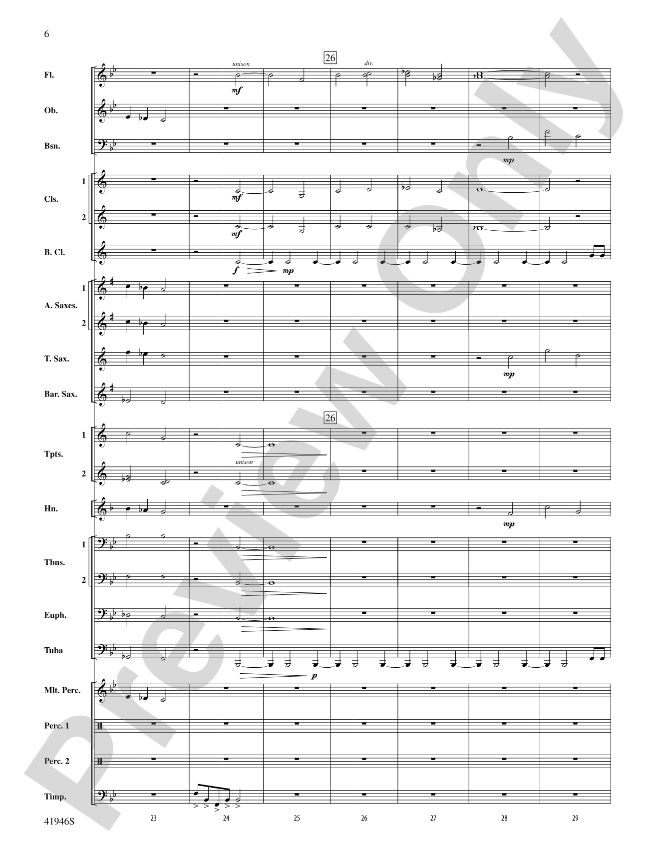 Echoes of Eternity: Concert Band Conductor Score & Parts
