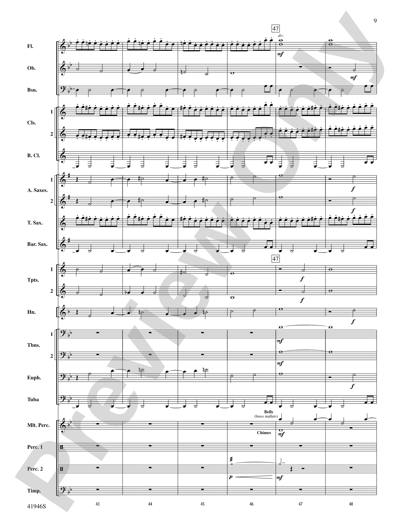 Echoes of Eternity: Concert Band Conductor Score & Parts