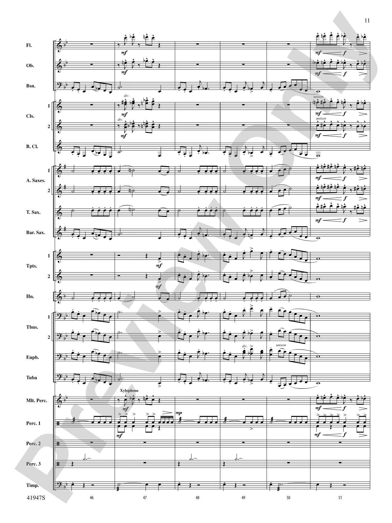 Escape!: Concert Band Conductor Score & Parts