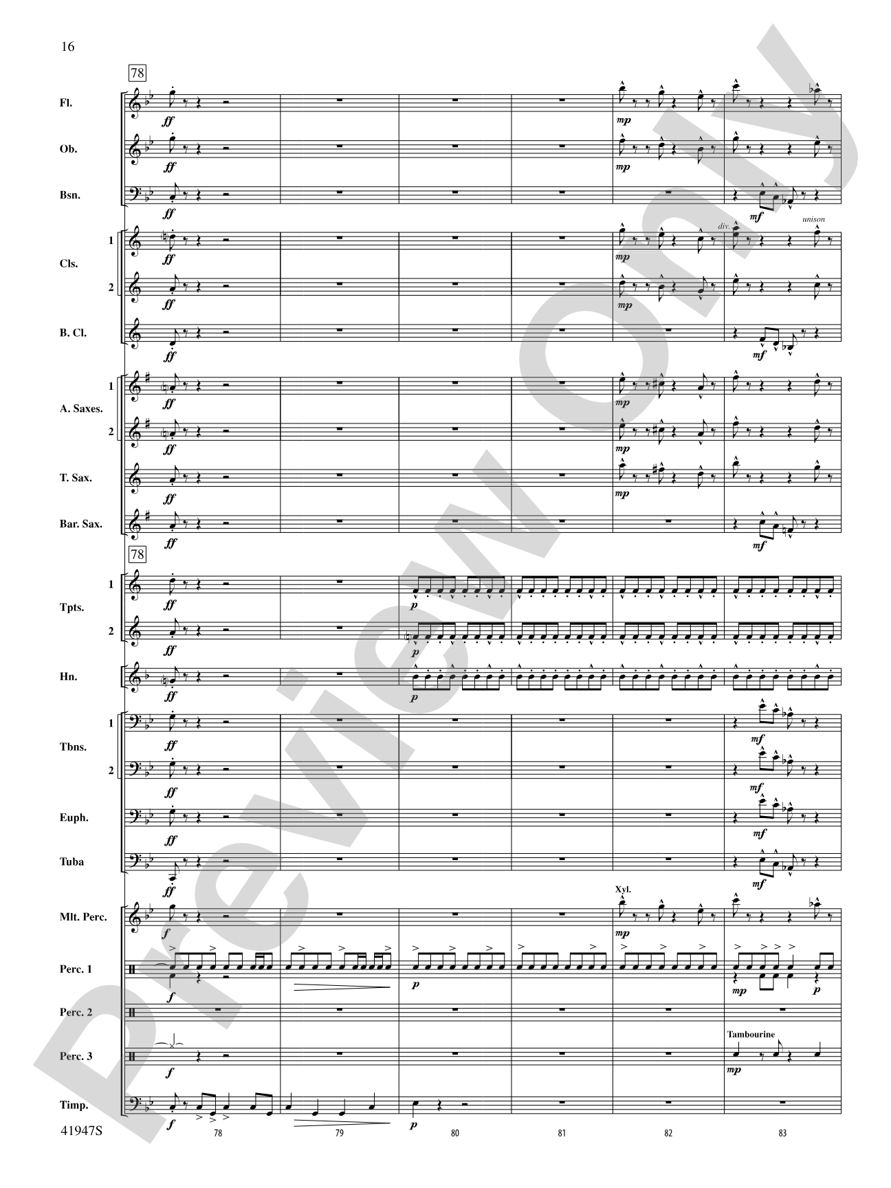 Escape!: Concert Band Conductor Score & Parts