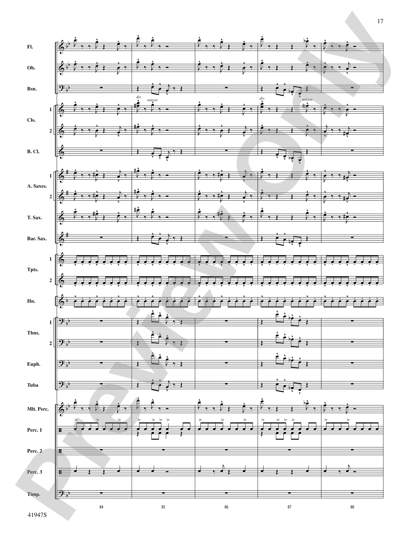 Escape!: Concert Band Conductor Score & Parts