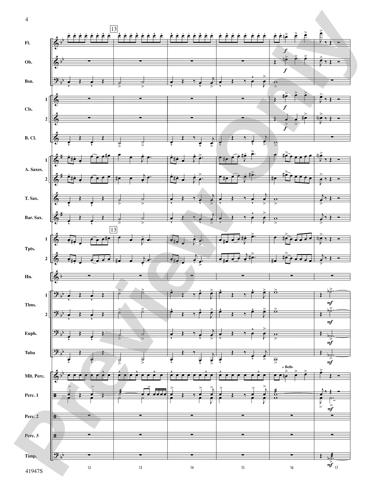 Escape!: Concert Band Conductor Score & Parts