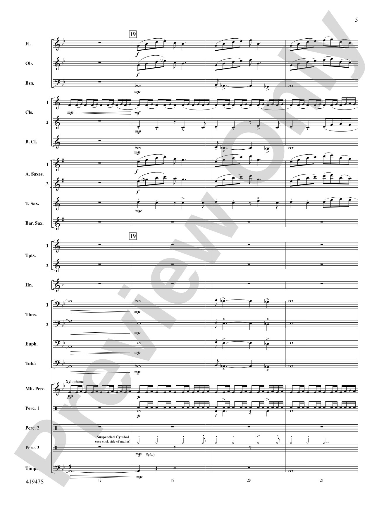 Escape!: Concert Band Conductor Score & Parts