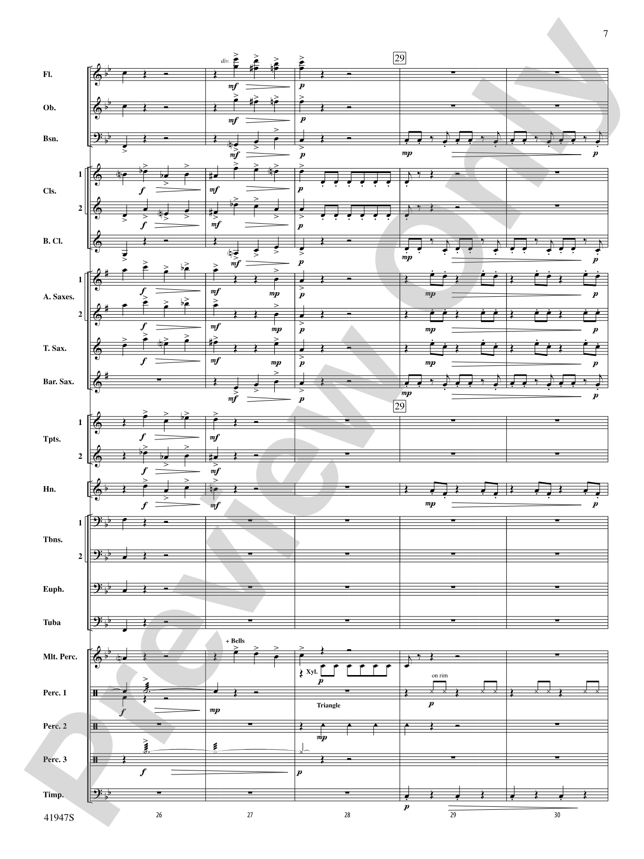 Escape!: Concert Band Conductor Score & Parts