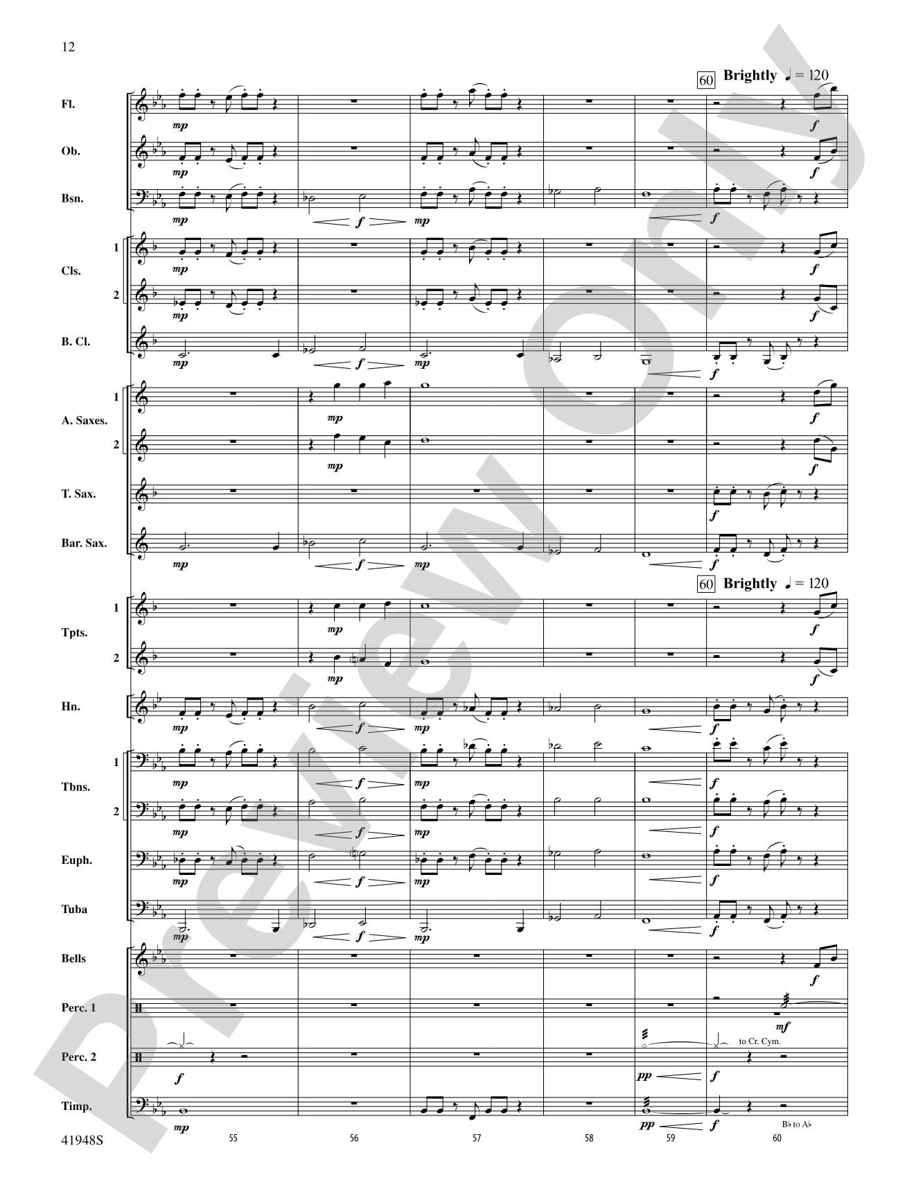 Sails: Concert Band Conductor Score & Parts