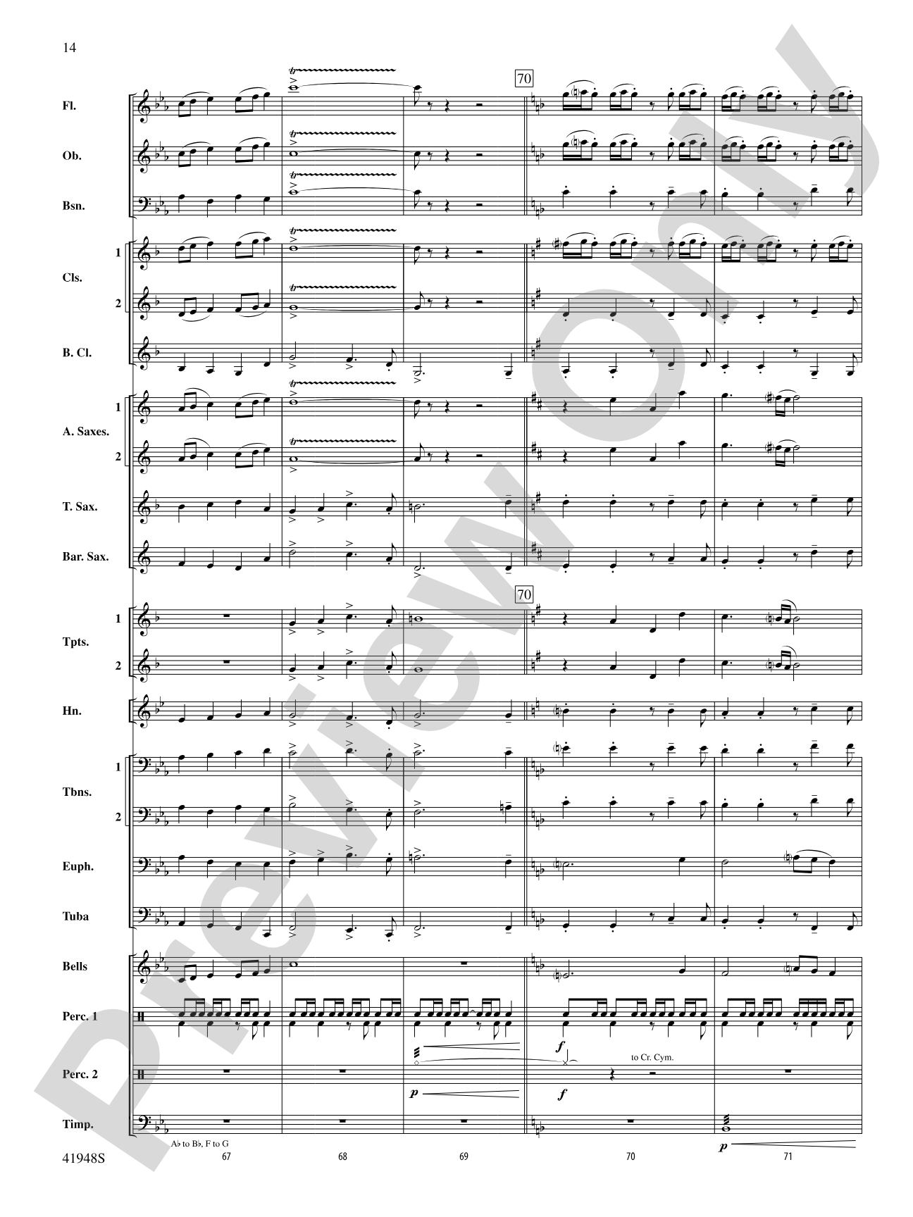 Sails: Concert Band Conductor Score & Parts