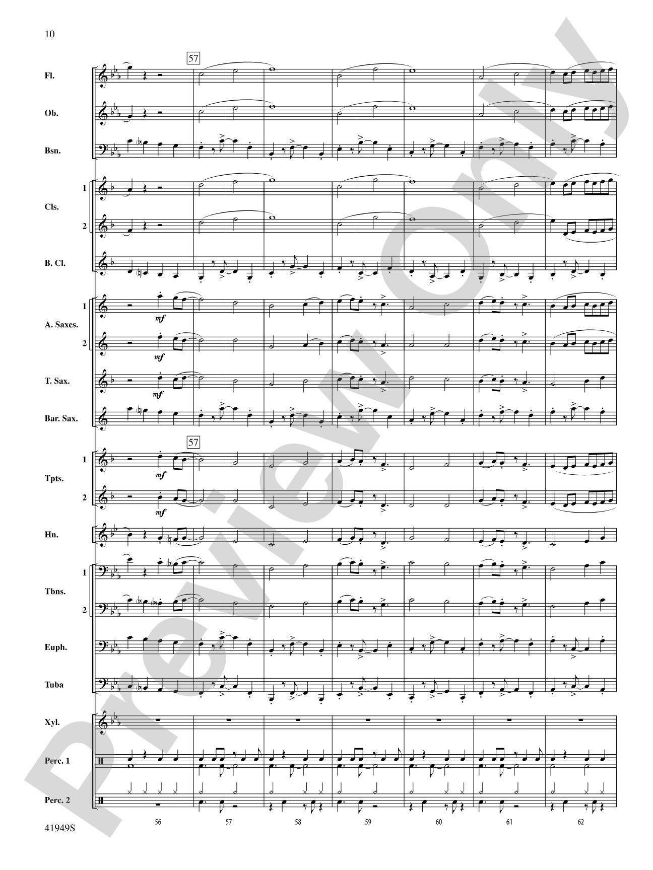 Camino del Sol: Concert Band Conductor Score & Parts