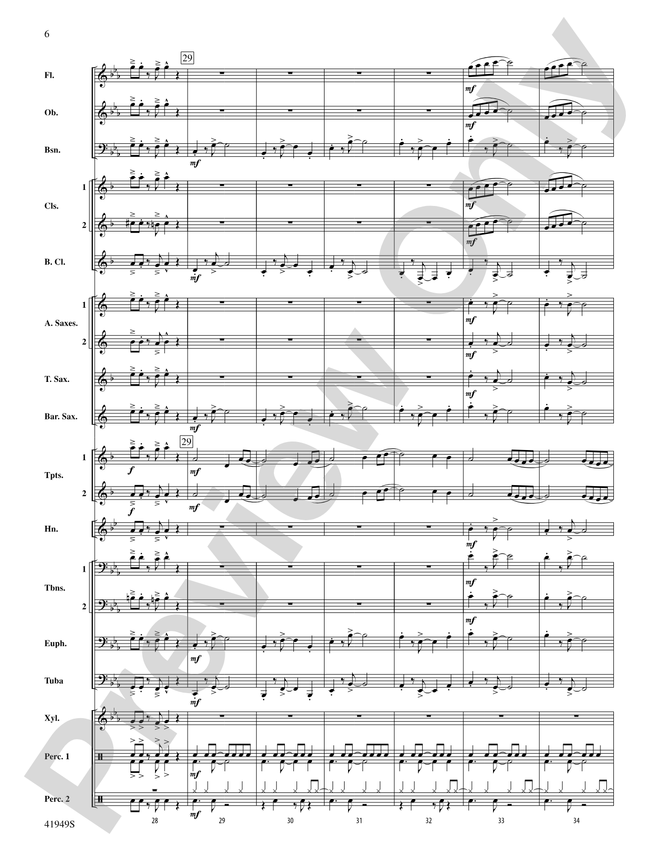 Camino del Sol: Concert Band Conductor Score & Parts