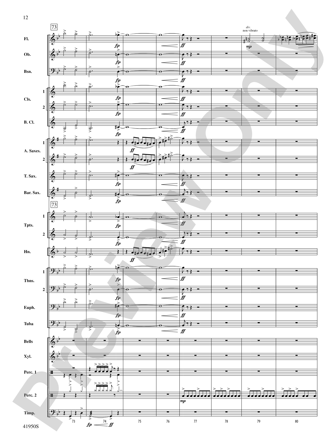 Mechanism: Concert Band Conductor Score & Parts