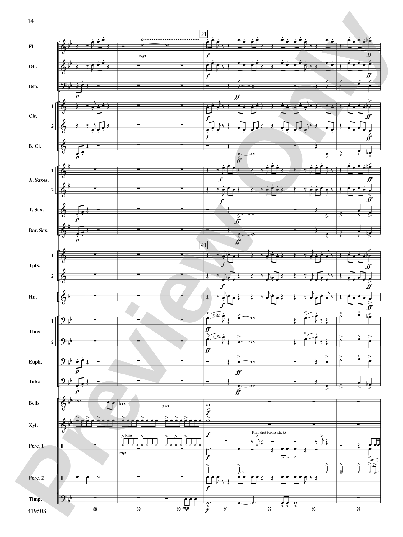 Mechanism: Concert Band Conductor Score & Parts