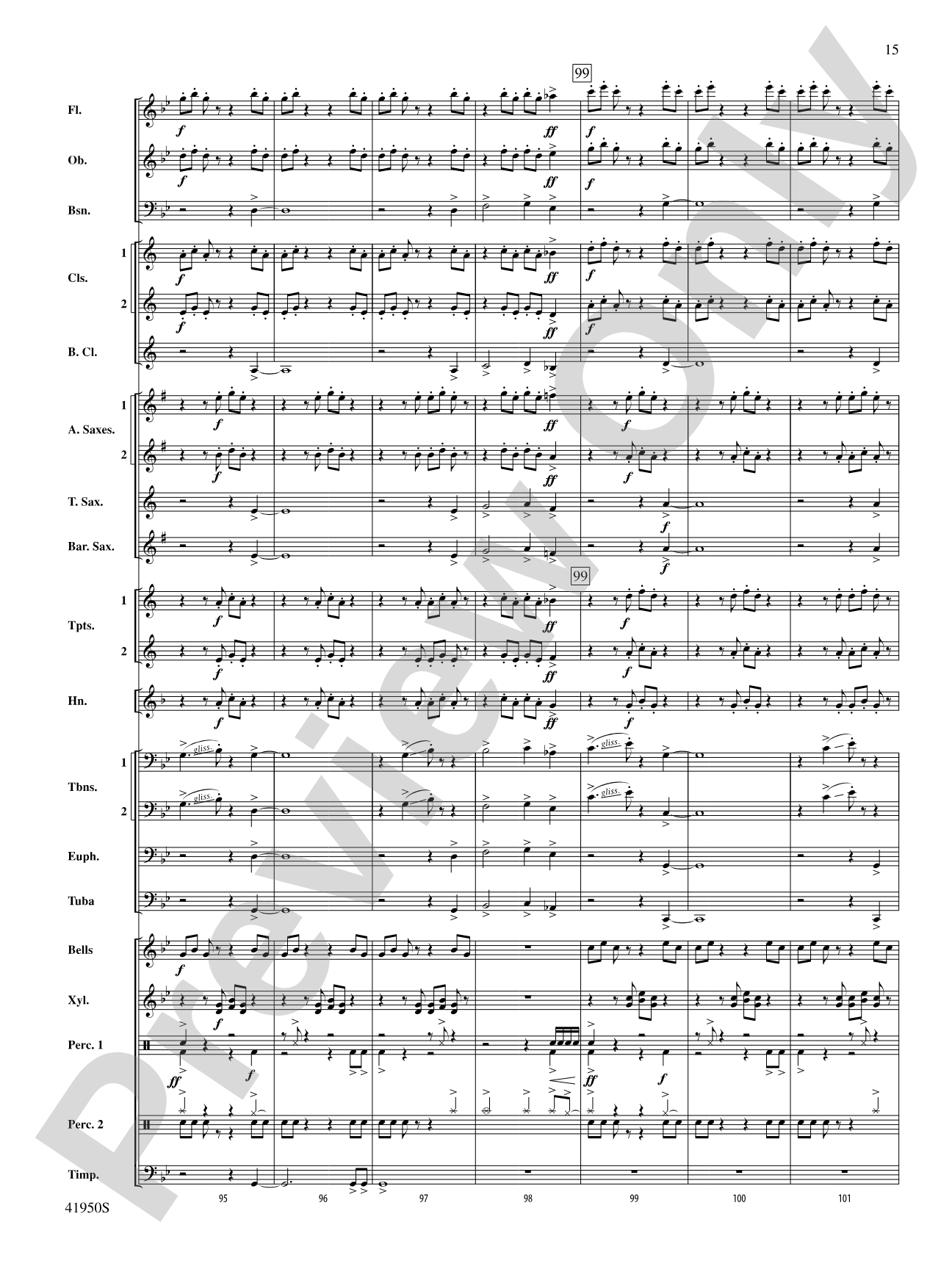 Mechanism: Concert Band Conductor Score & Parts