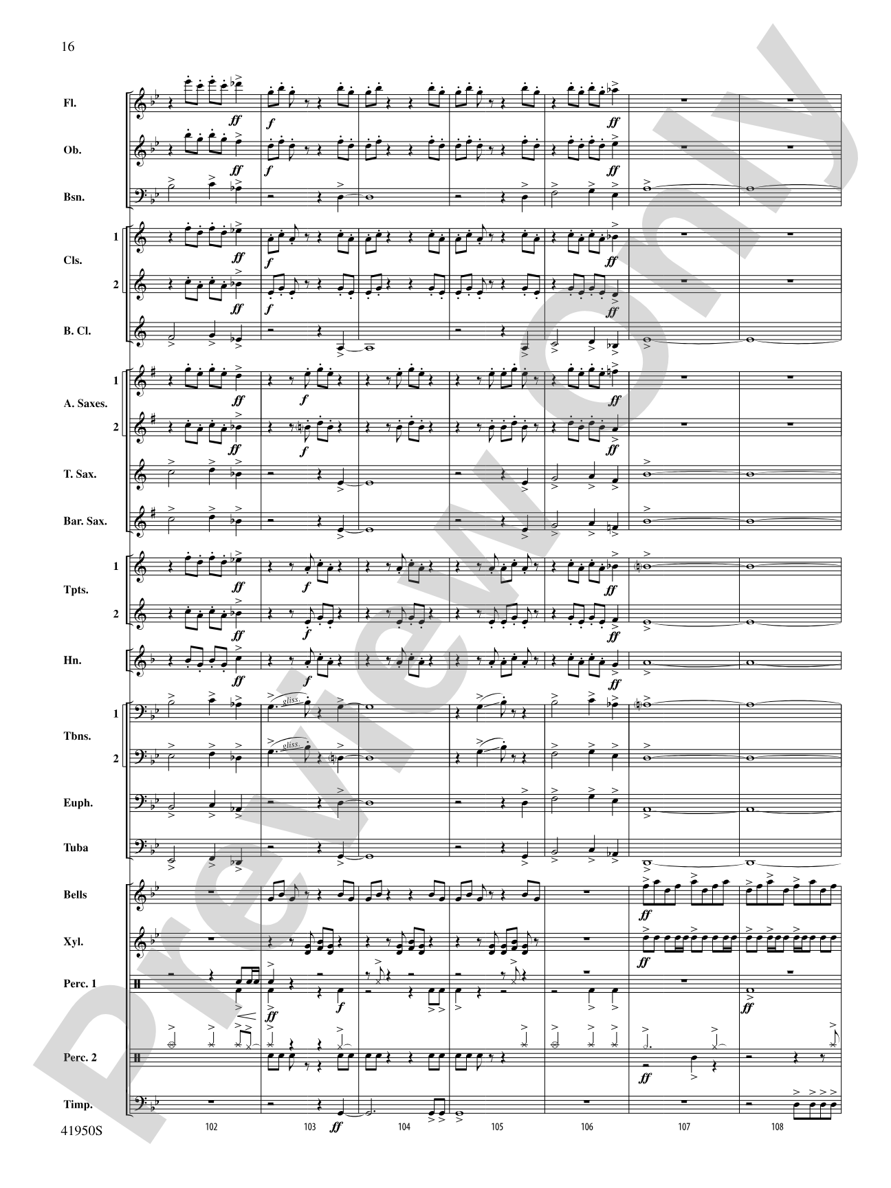 Mechanism: Concert Band Conductor Score & Parts