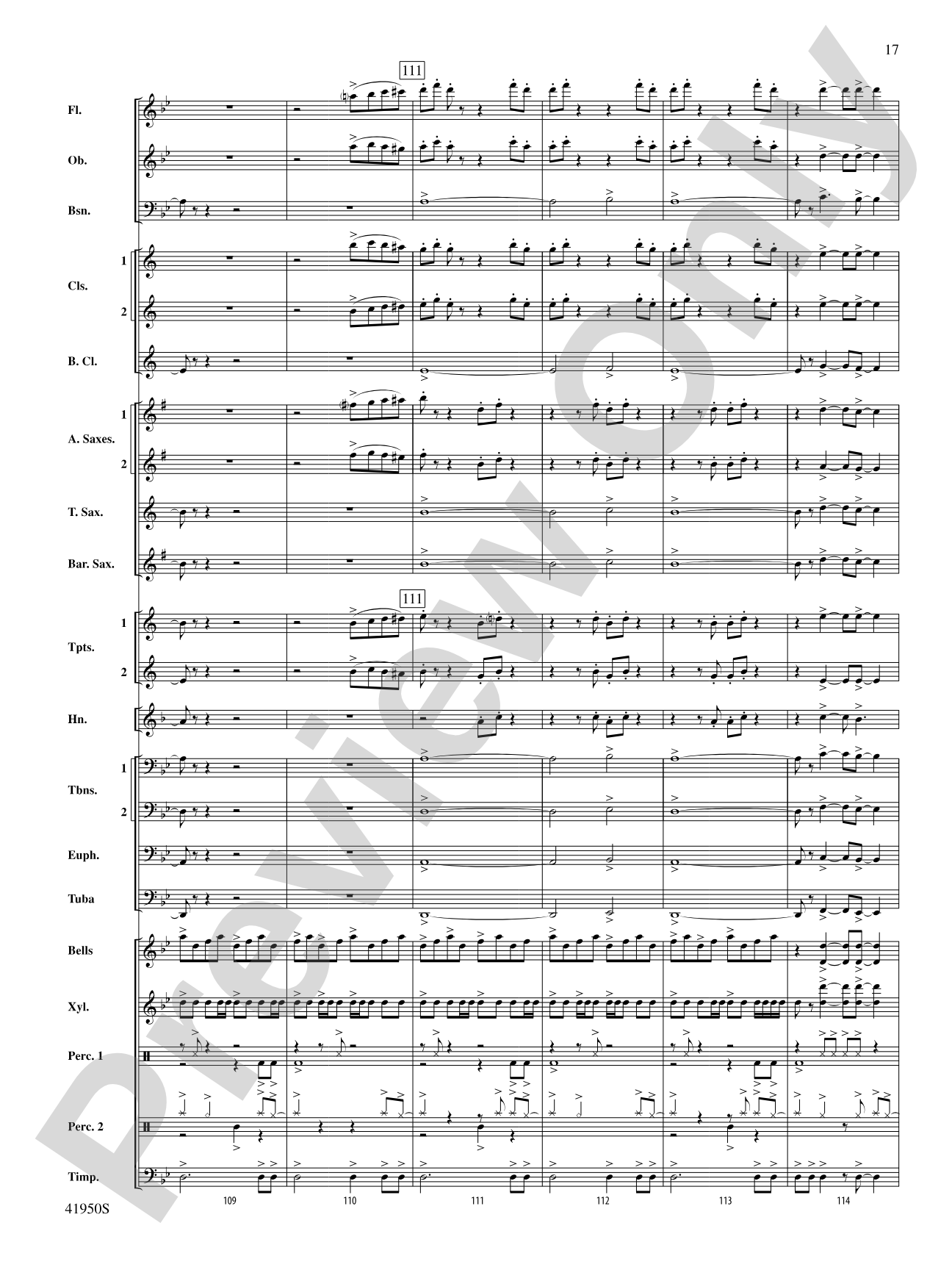 Mechanism: Concert Band Conductor Score & Parts