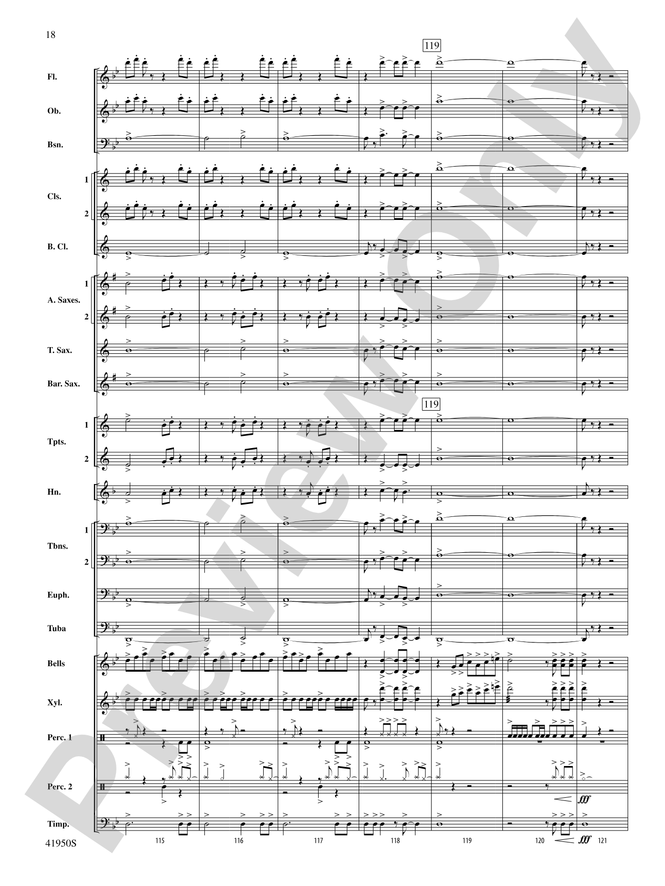 Mechanism: Concert Band Conductor Score & Parts