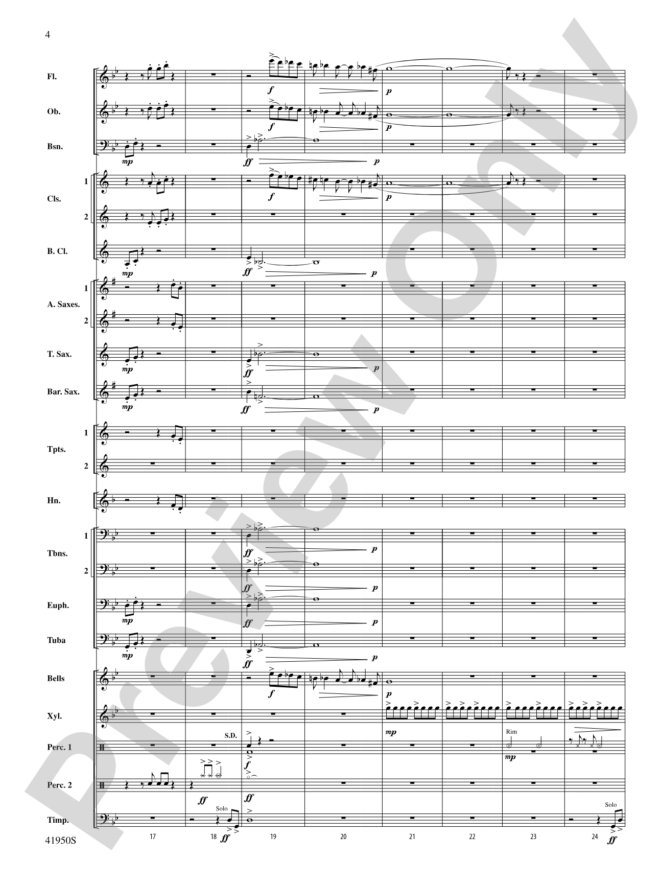 Mechanism: Concert Band Conductor Score & Parts